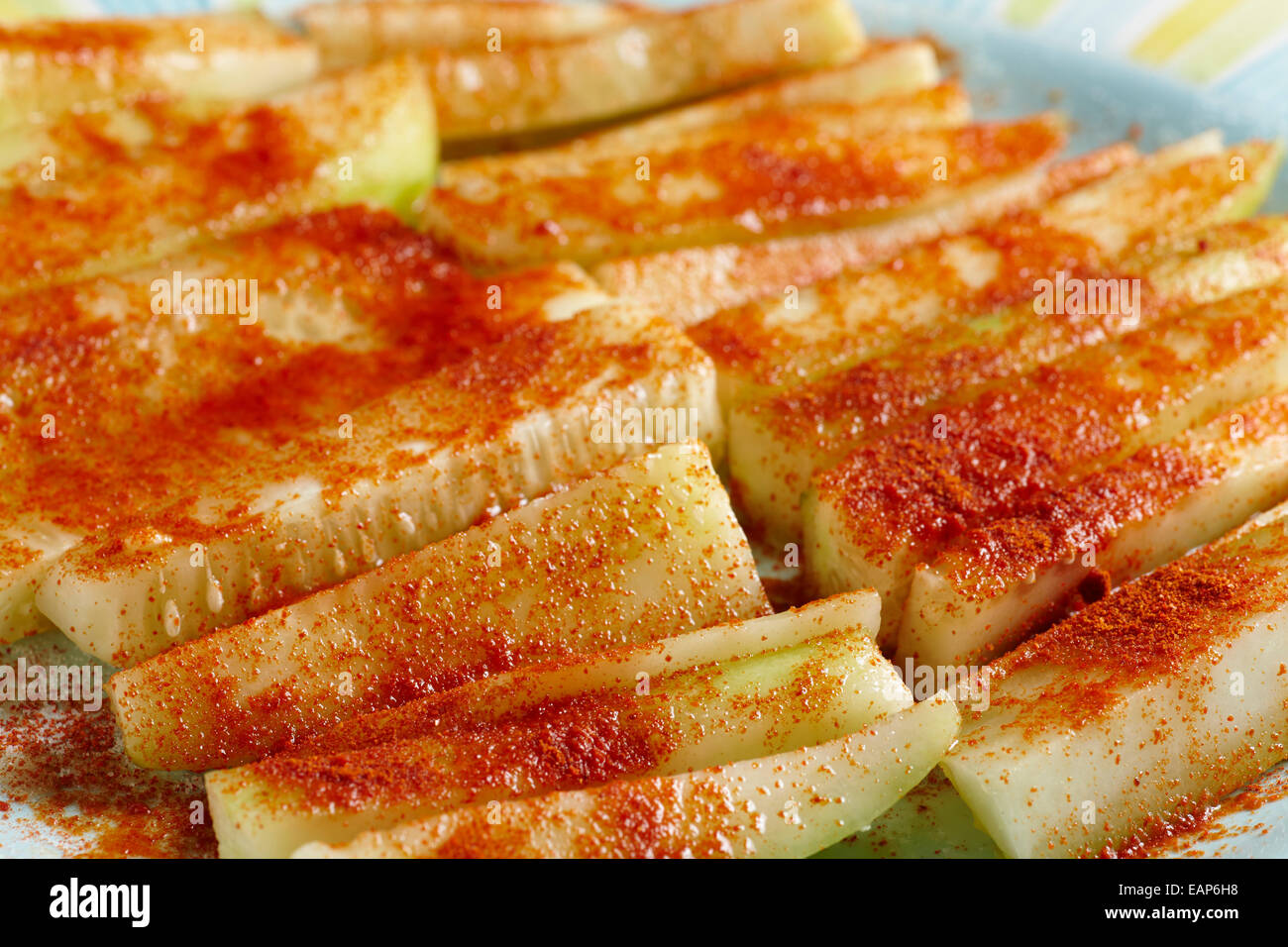 Cucumber strips hires stock photography and images Alamy