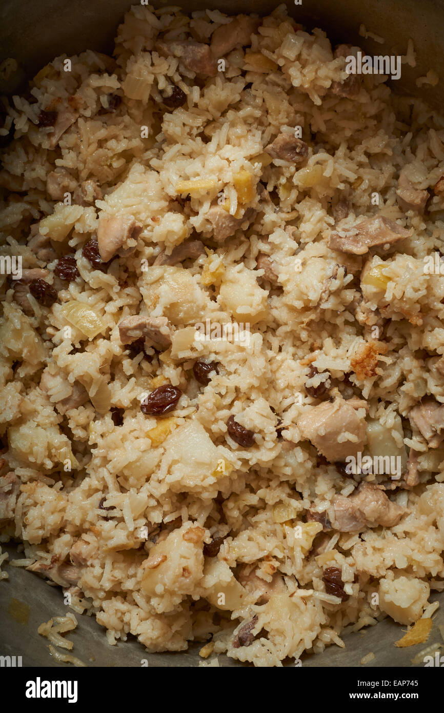 Zanzibar Pilau, a rice dish from Africa Stock Photo Alamy