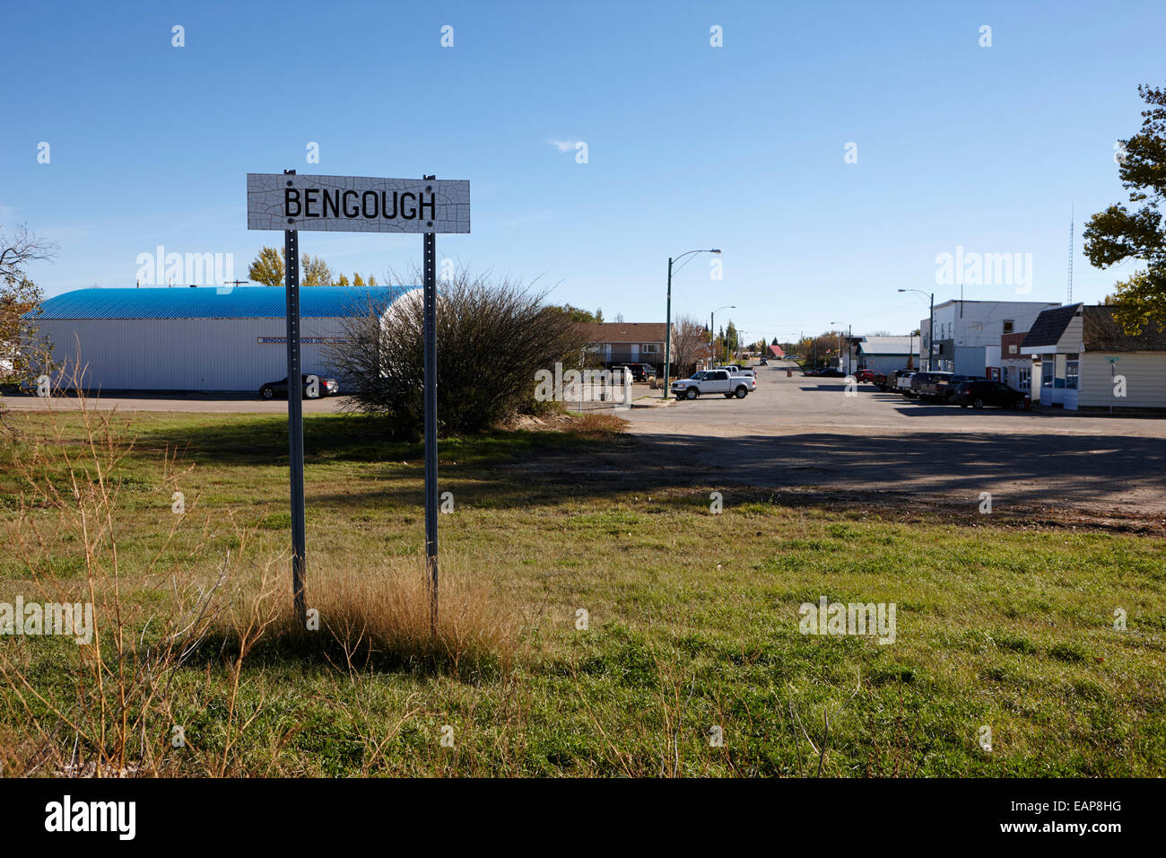 bengough town Saskatchewan Canada Stock Photo Alamy
