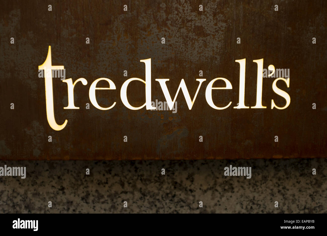 Tredwells restaurant st martins lane london stock photo alamy