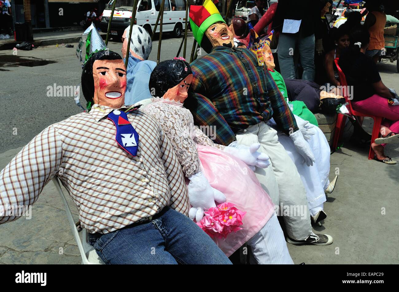 New year tradition doll burn hi-res stock photography and images - Alamy