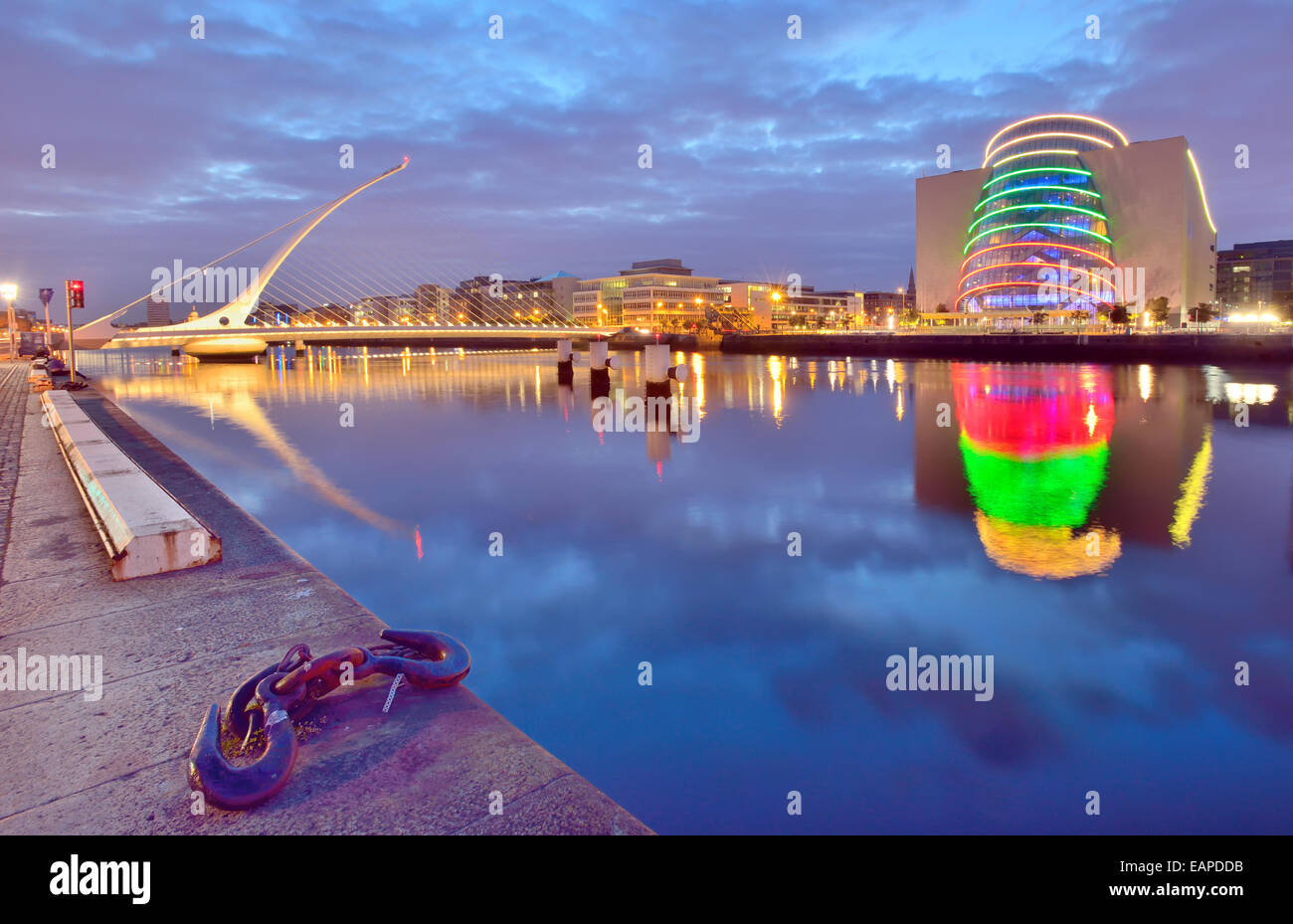 Samuel Beckett Bridge in Dublin Stock Photo - Alamy