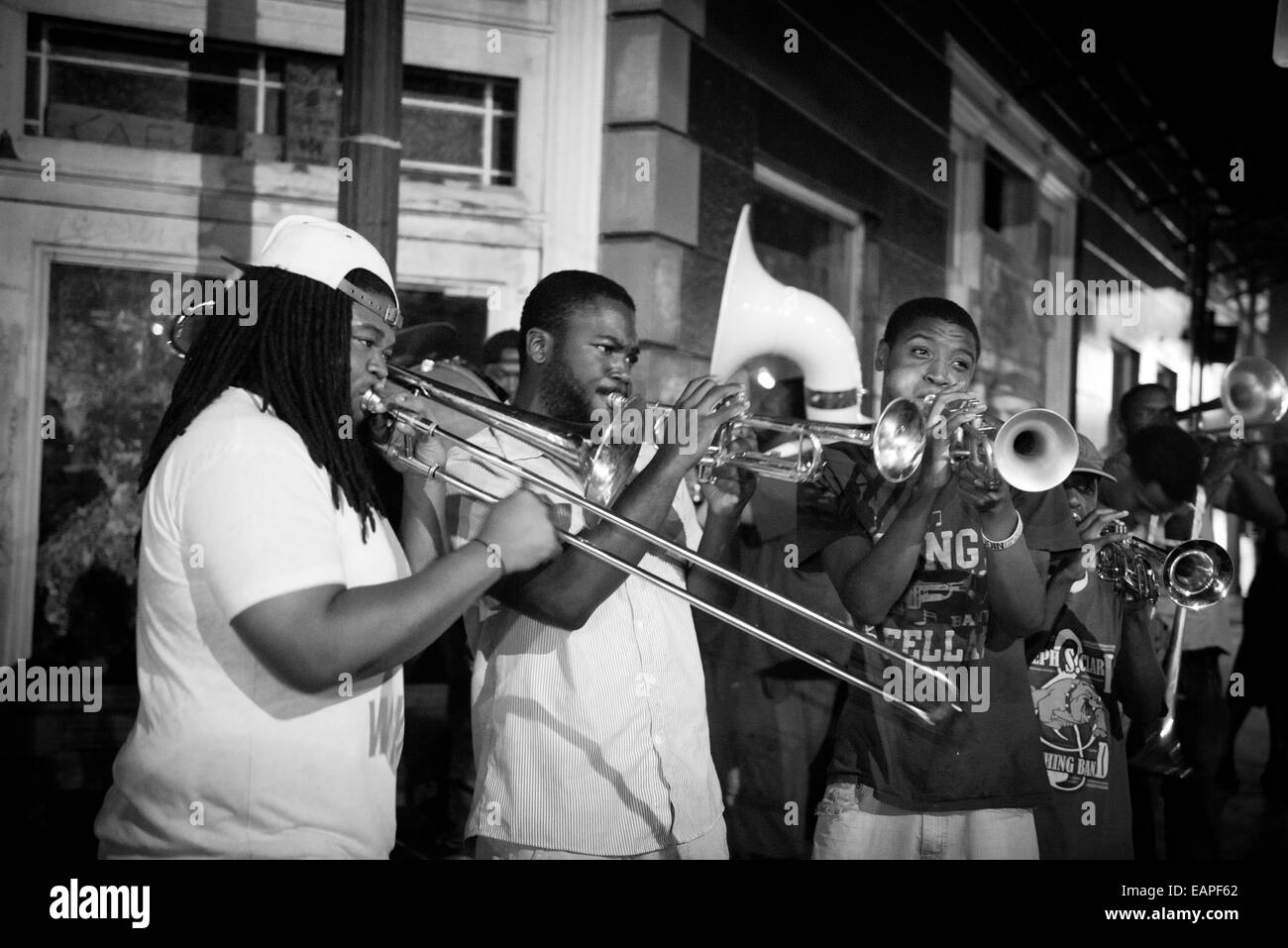 New Orleans Brass Band on Frenchmen Street 