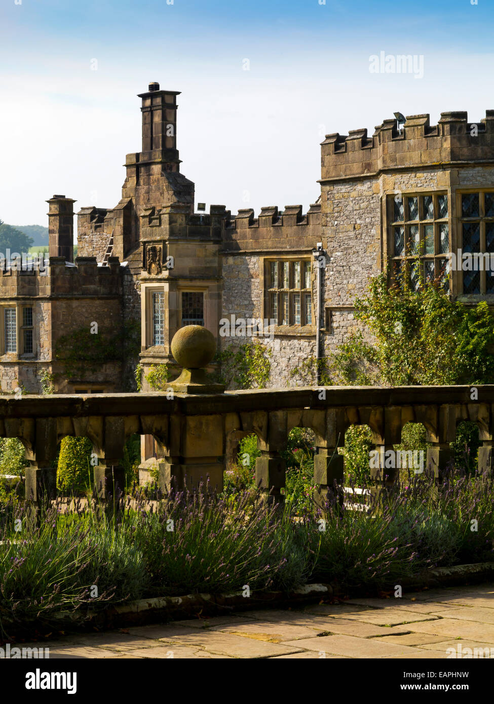 Haddon Hall Near Bakewell In The Peak District Derbyshire Dales England