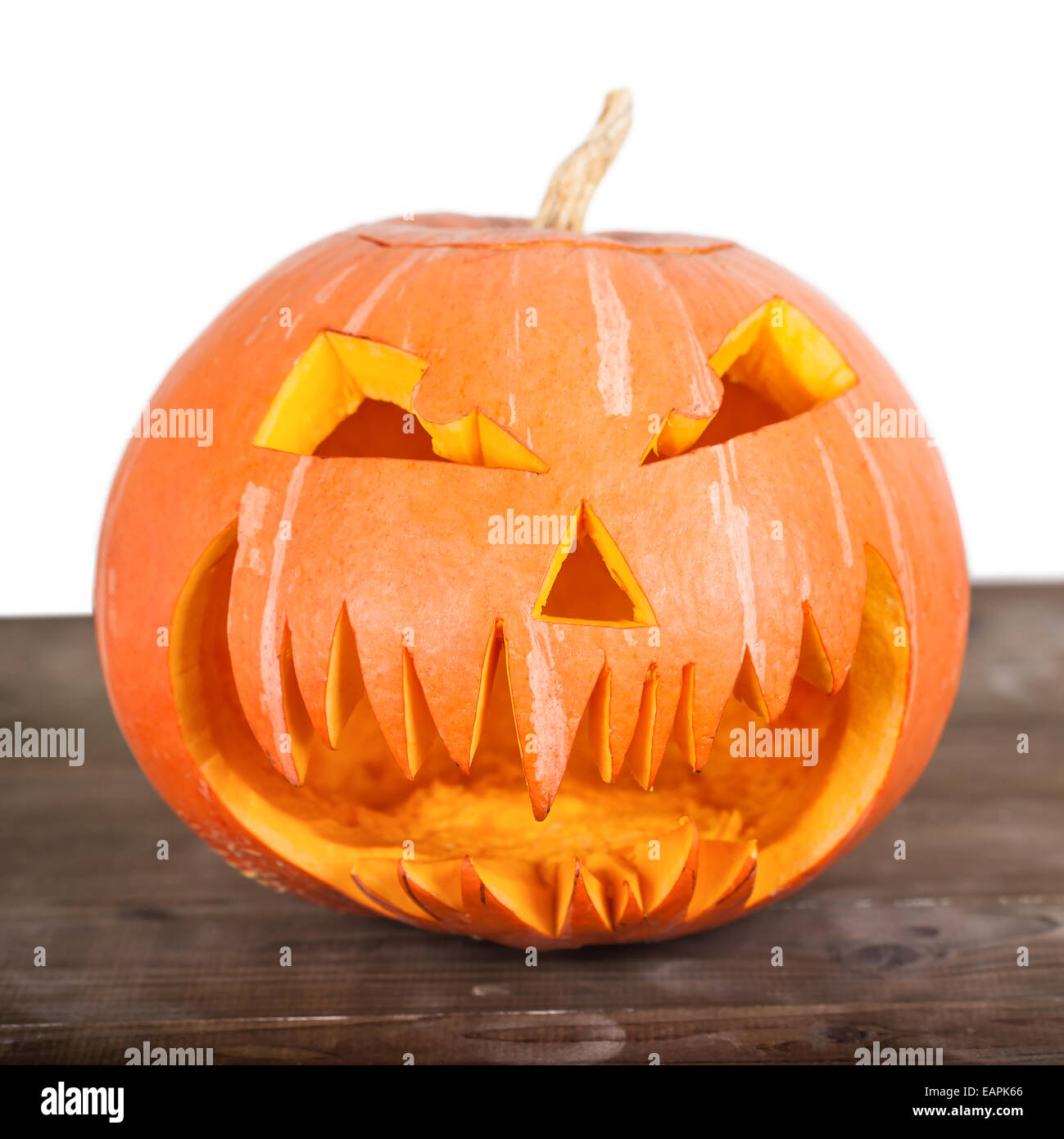 Pumpkin isolated on white background Stock Photo - Alamy