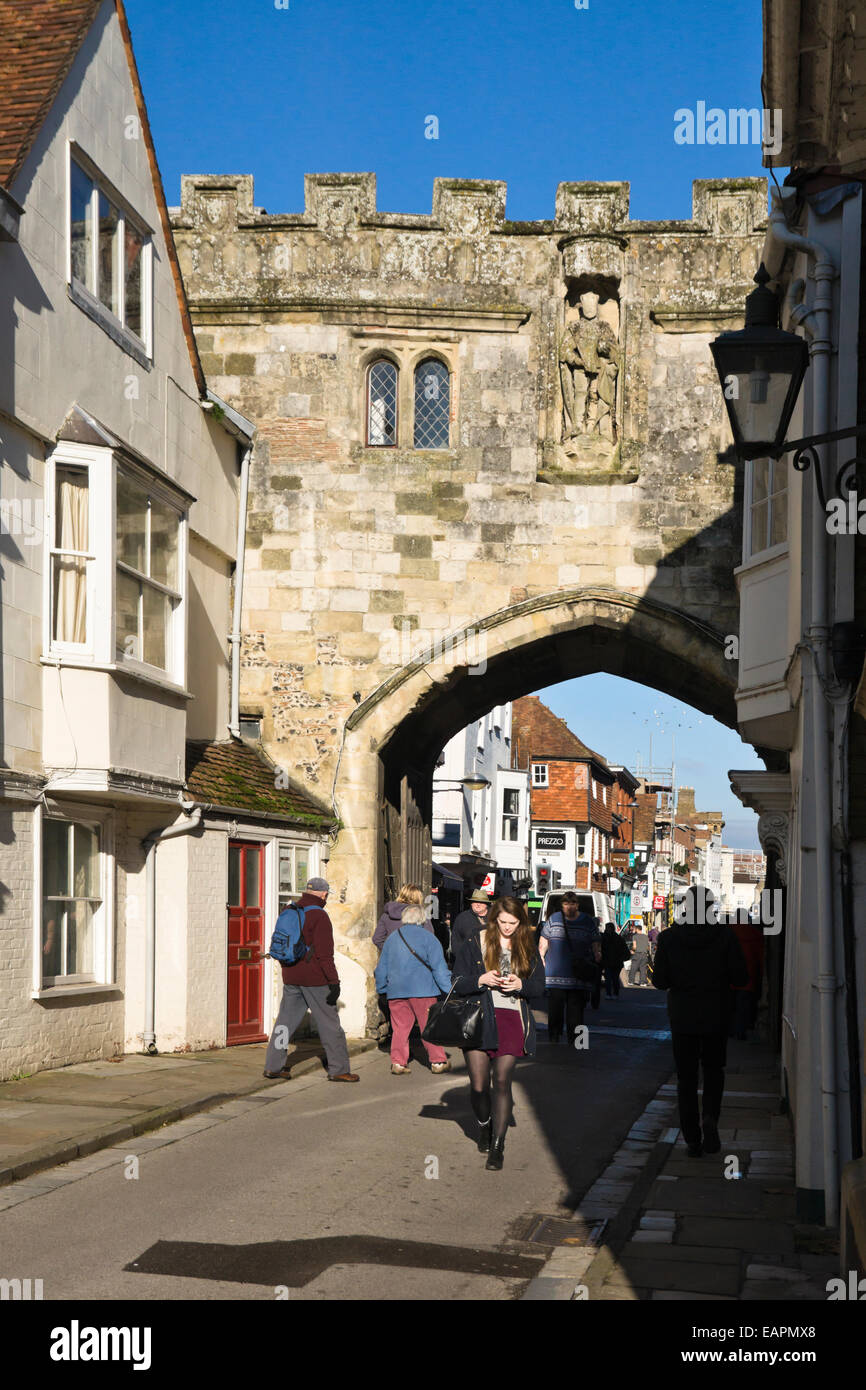 Salisbury a Cathedral town in Wiltshire England UK Choristers Close