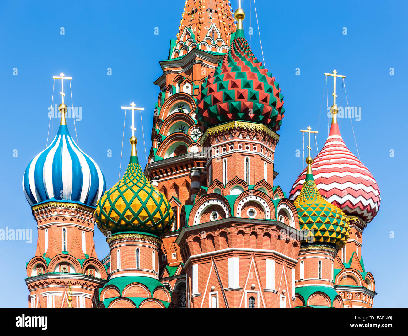 The Cathedral of Vasily the Blessed, commonly known as Saint Basil's ...