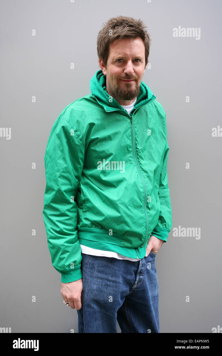 Green Gartside is a Welsh musician, and the singer of the band Scritti Politti Stock Photo