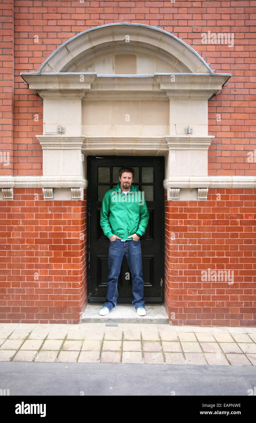 Green Gartside is a Welsh musician, and the singer of the band Scritti Politti Stock Photo