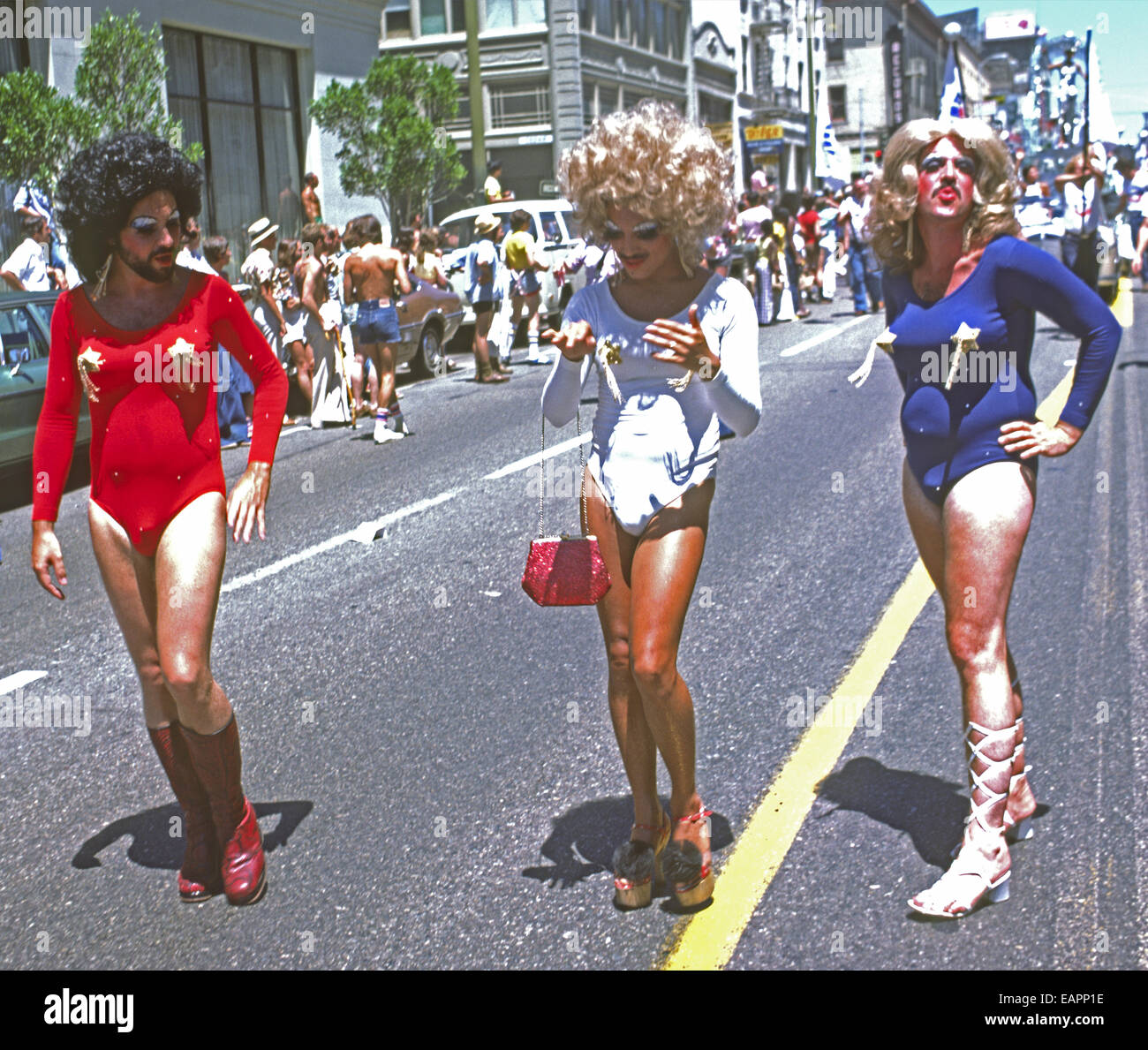 Gay Freedom Day Parade , San Francisco, 1976 Stock Photo Alamy