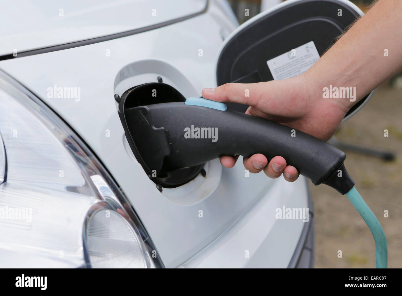 Car with plug hires stock photography and images Alamy