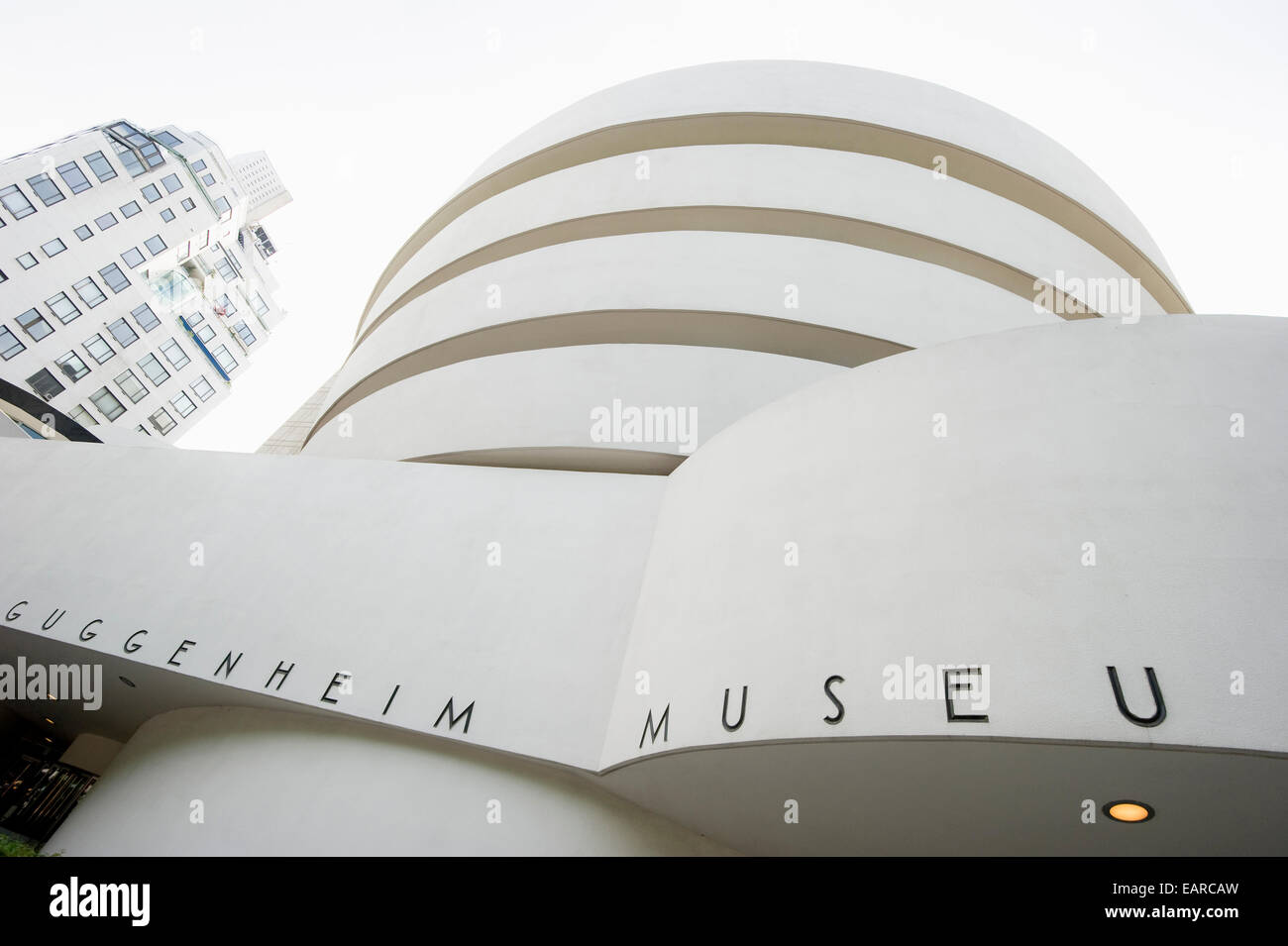 Guggenheim Museum, Manhattan, New York City, New York, United States Stock Photo