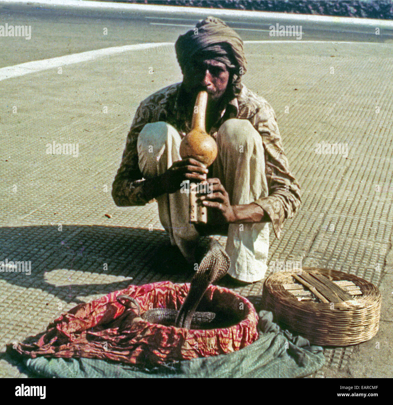 Indian snake charmer Stock Photo Alamy