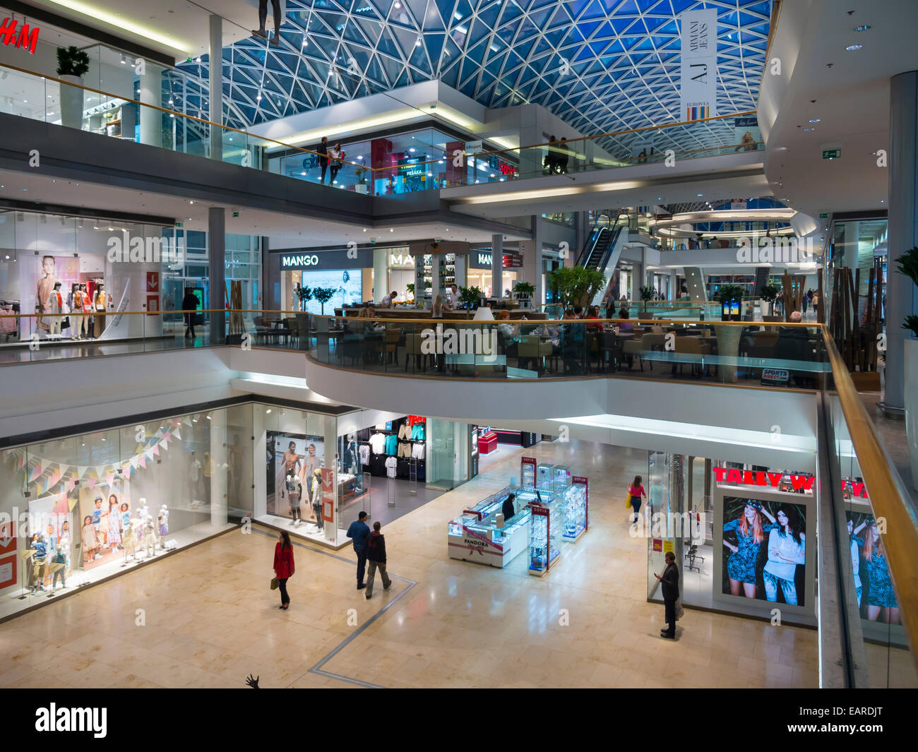 Shopping center Eurovea, Bratislava, Slovakia Stock Photo - Alamy