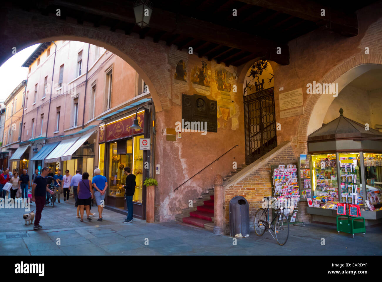 Street of ravenna italy hi-res stock photography and images - Alamy