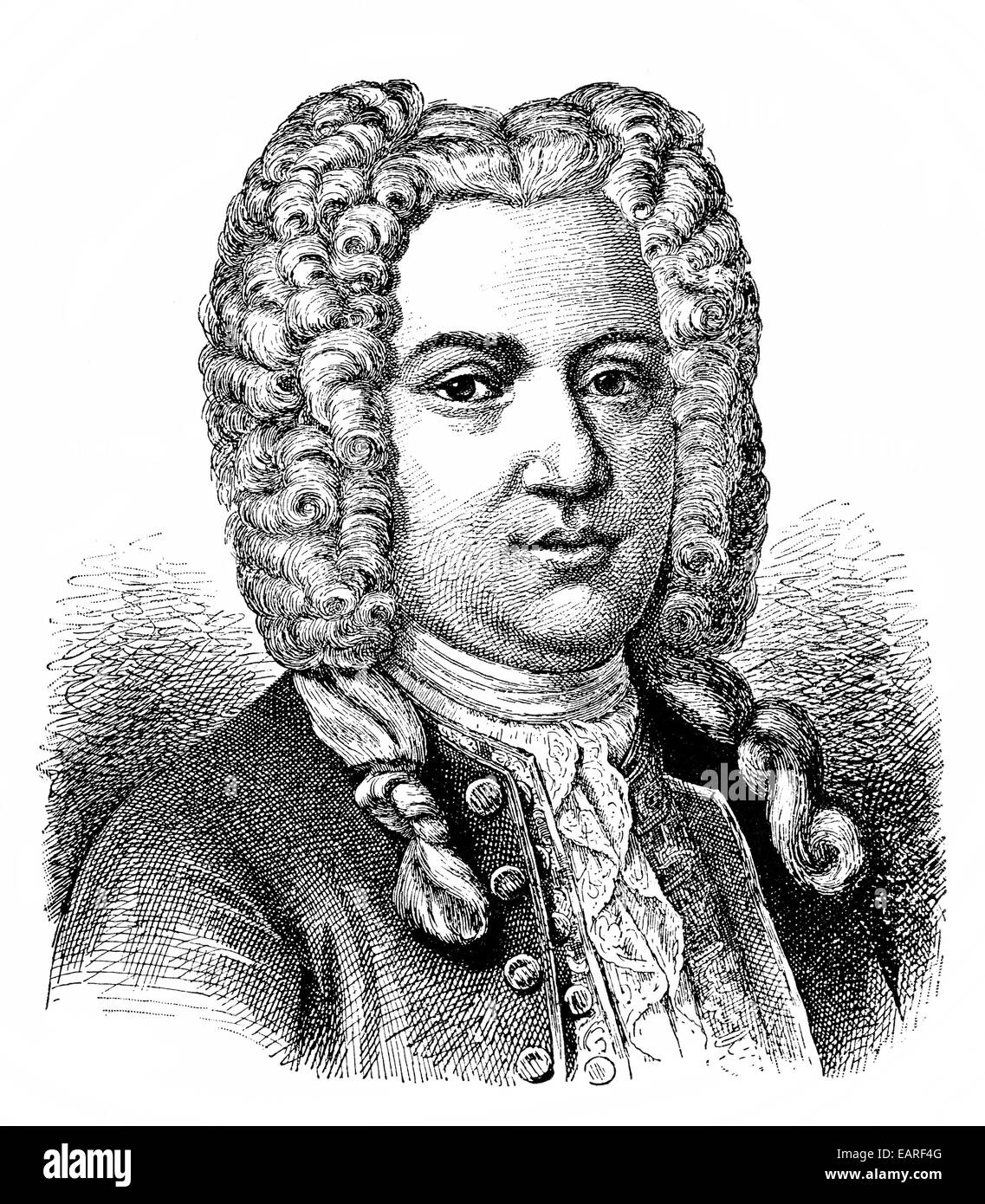 friedrich handel komponist hires stock photography and images