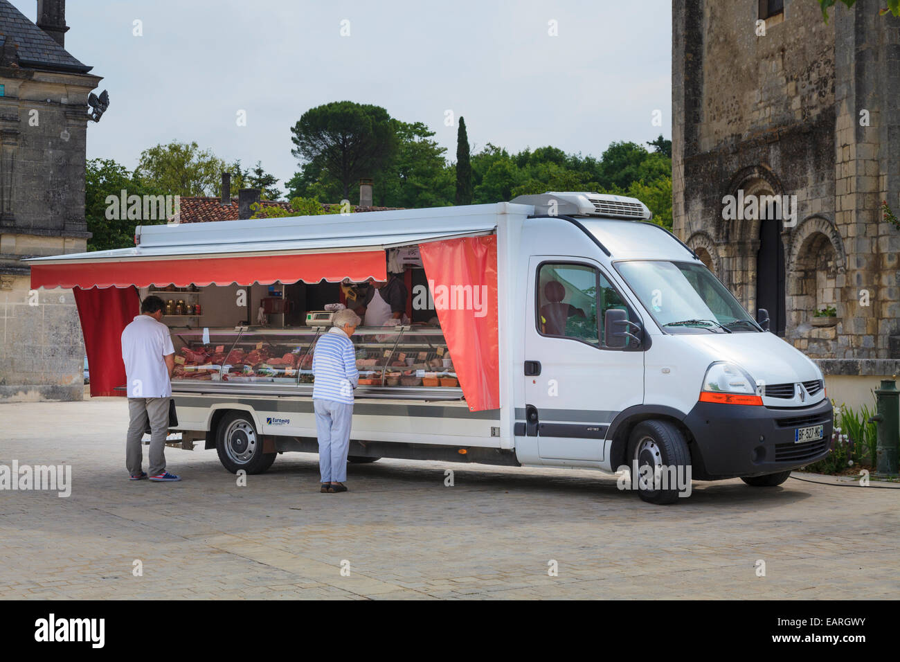 Mobile butchers van hi-res stock photography and images - Alamy