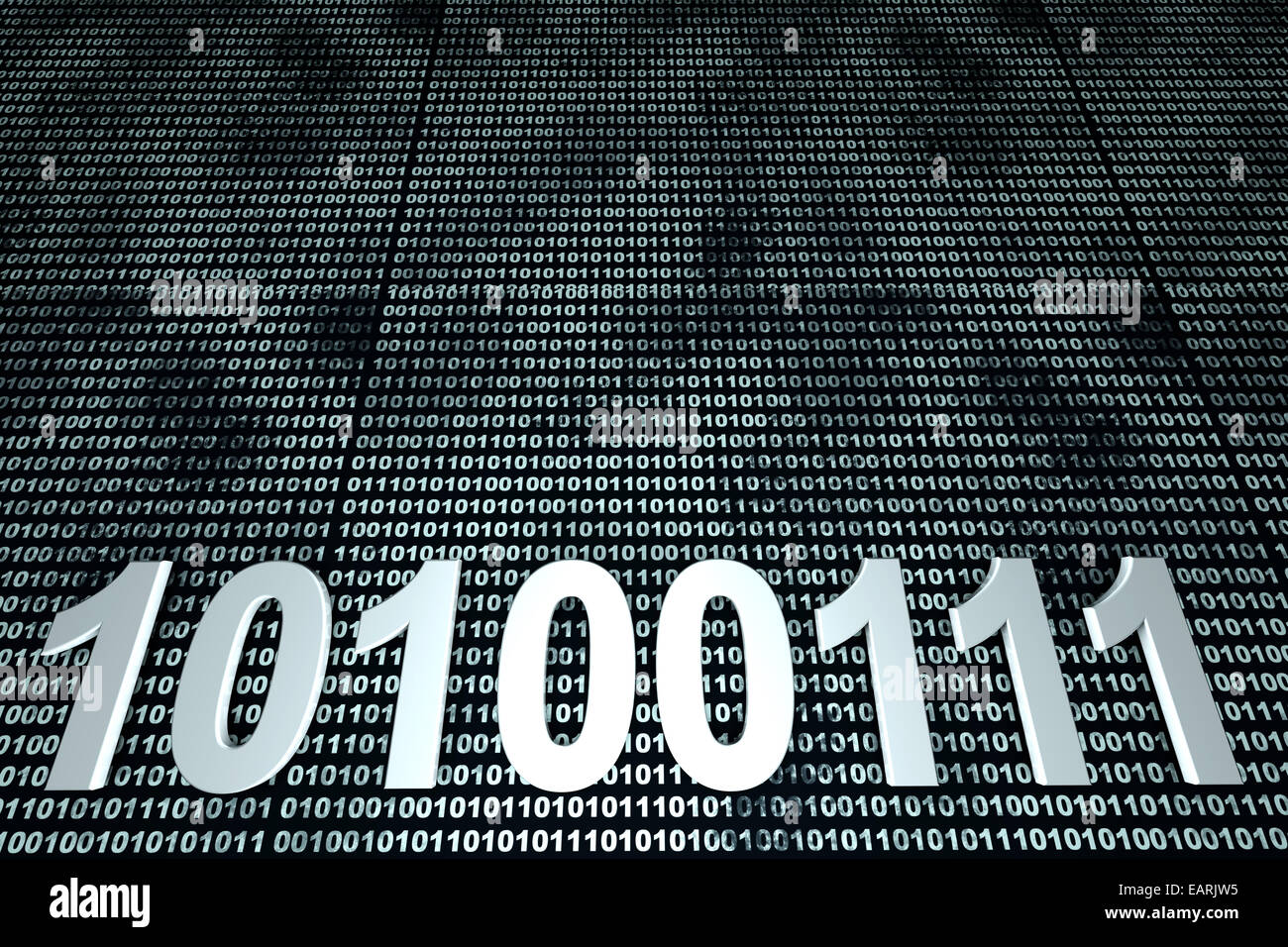 Binary code background Stock Photo - Alamy
