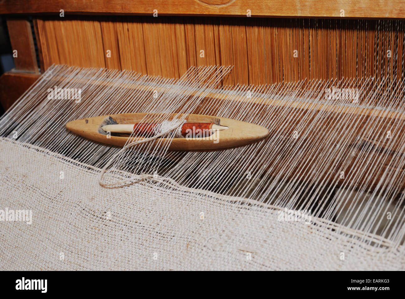 Loom shuttle hires stock photography and images Alamy