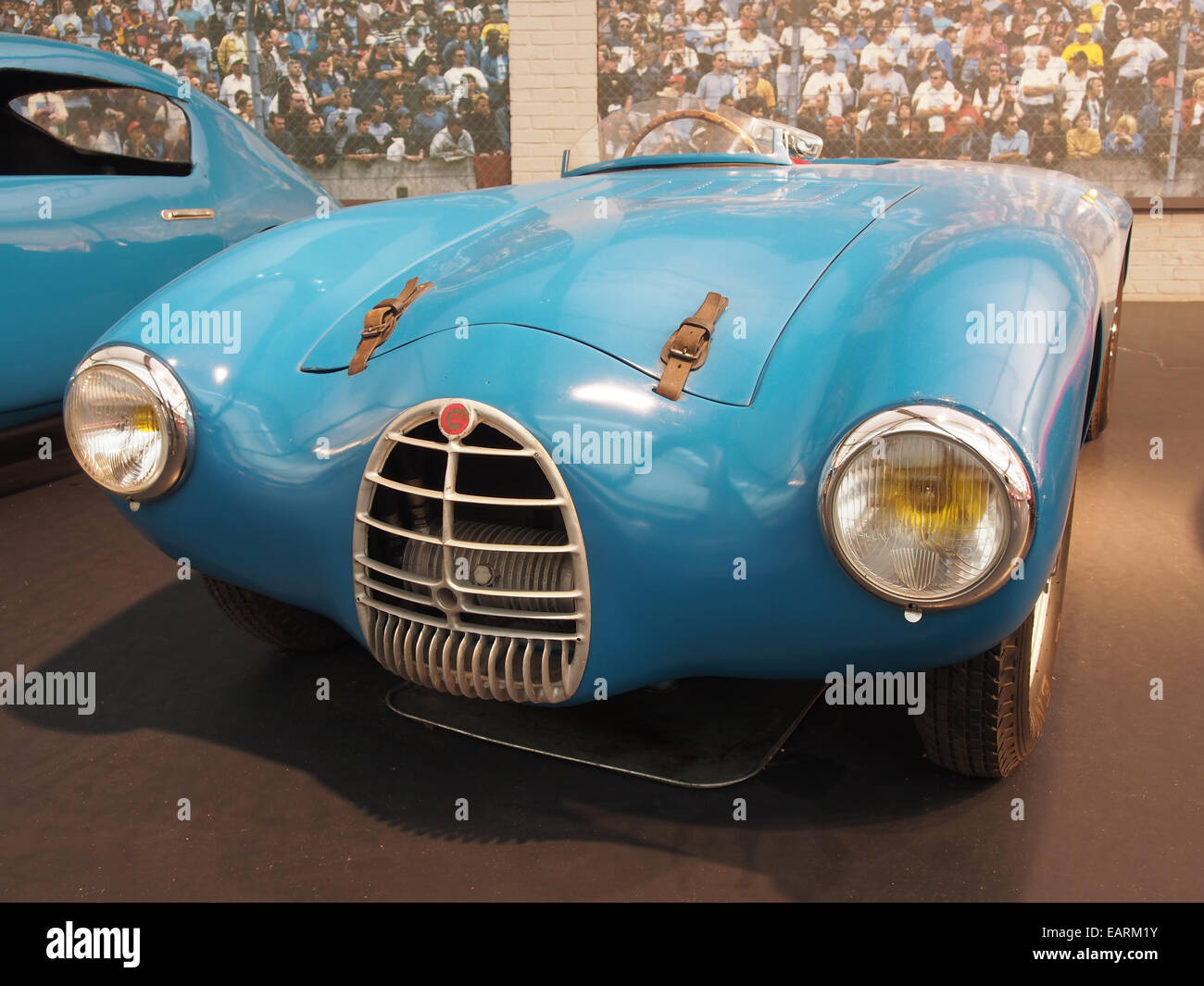 A 1952 Gordini car featuring a 6-cylinder engine, 1987cm3 capacity ...