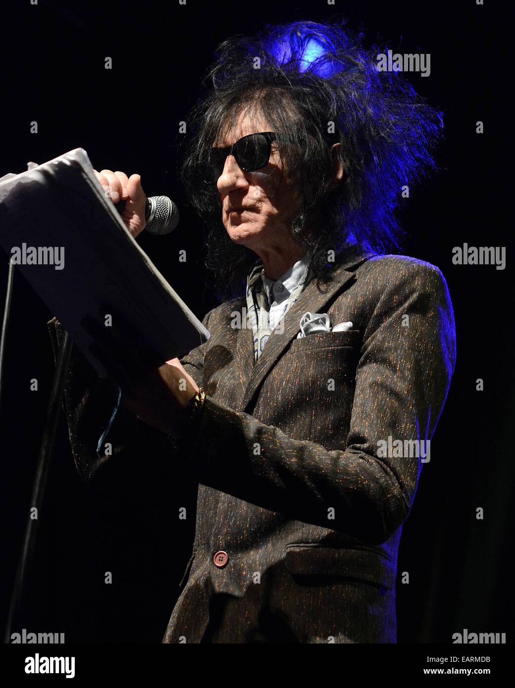 The original British 'punk poet' John Cooper Clarke performs at Vicar