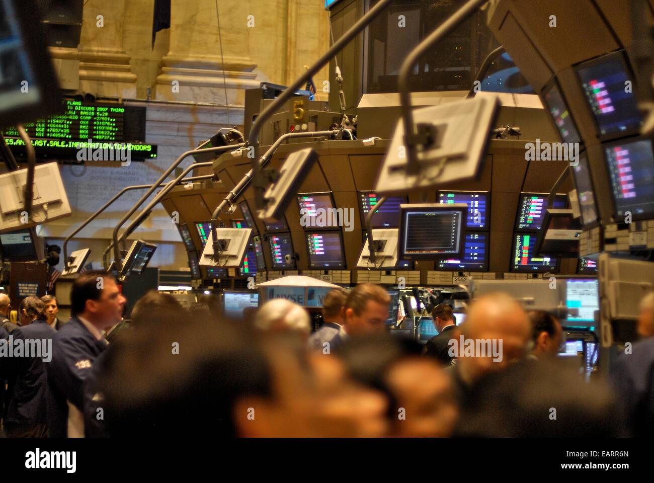 The New York Stock Exchange. Stock Photo