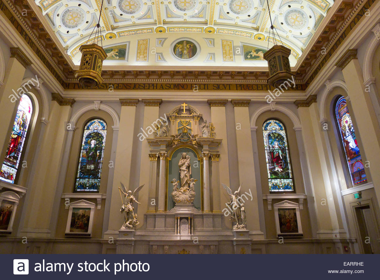 Cathedral Basilica Of St Joseph Stock Photos & Cathedral Basilica Of St ...