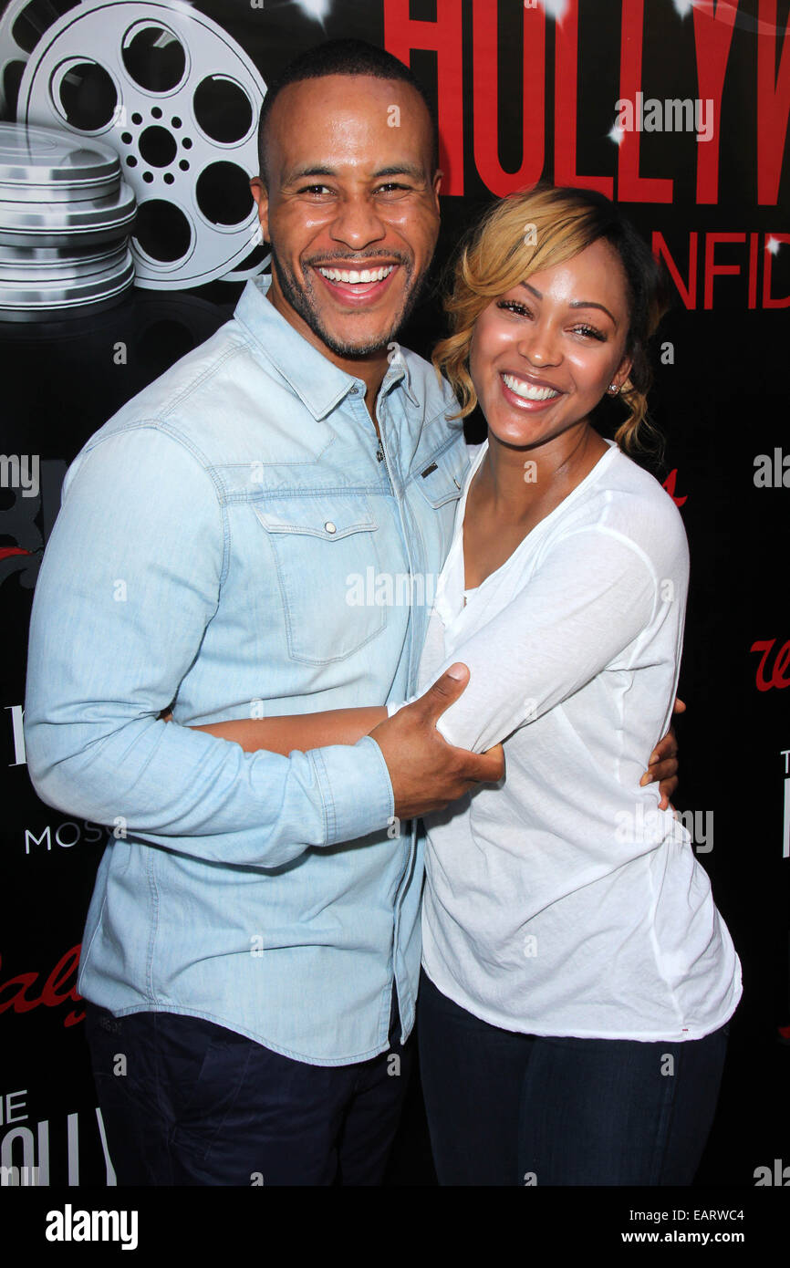 Los Angeles.CA.USA. DeVon Franklin and Meagan Good at The Hollywood