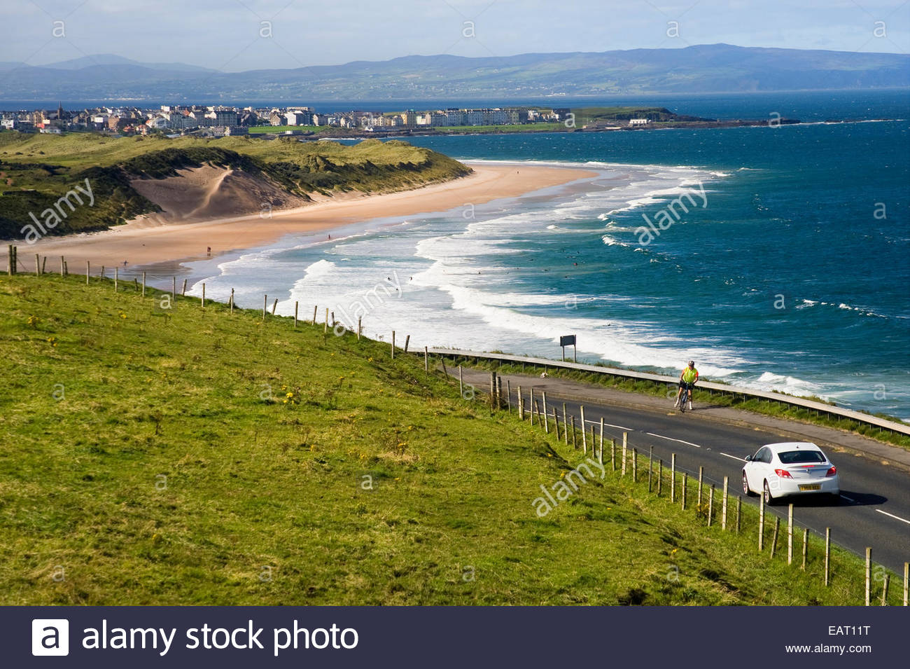 The Antrim Coast Road Stock Photos & The Antrim Coast Road Stock Images