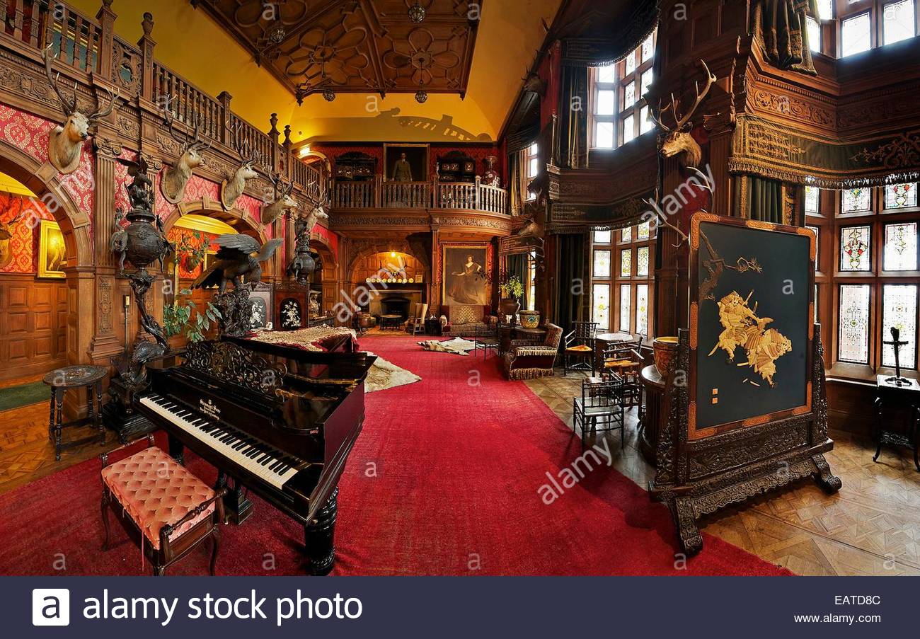 Kinloch Castle Isle Of Rum Stock Photos & Kinloch Castle Isle Of Rum