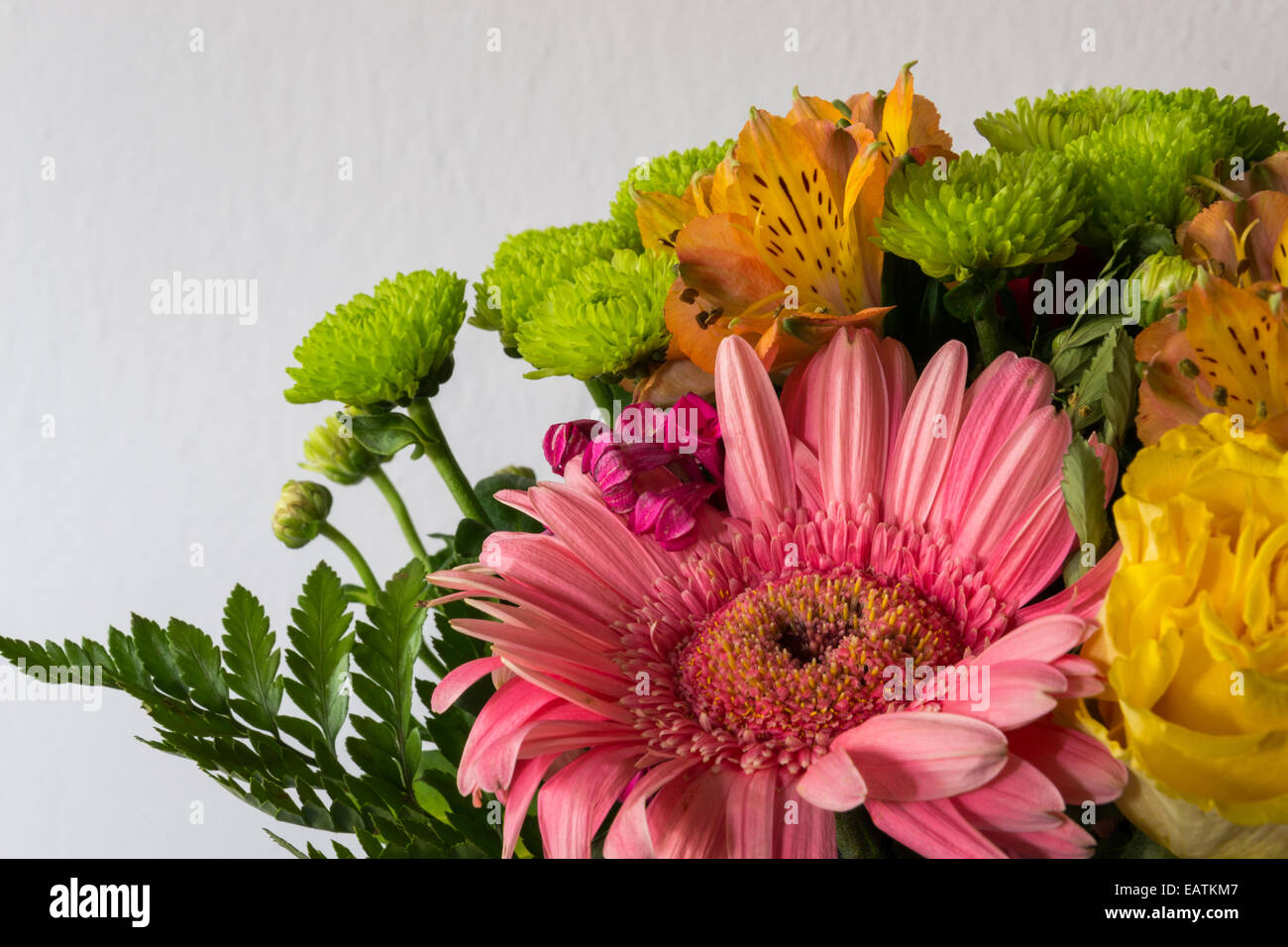 Bouquet of various colorful flowers Stock Photo - Alamy
