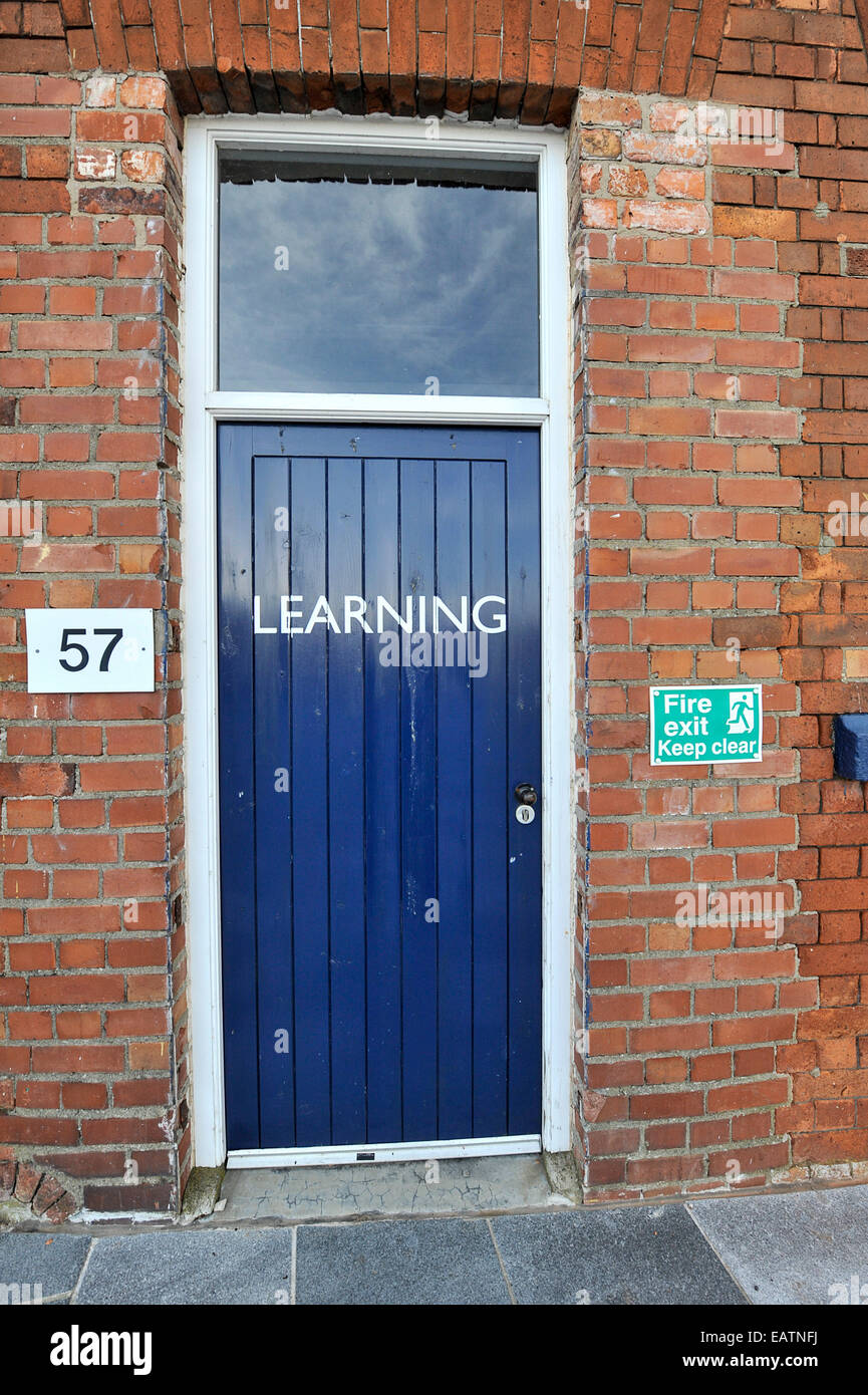 Stock Photo - Exterior of education building, Ebrington Square, Derry, Londonderry.  ©George Sweeney/Alamy Stock Photo