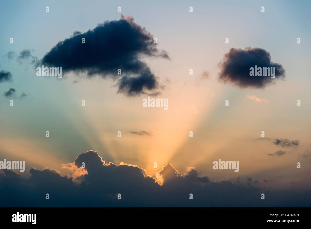 Dark clouds sun rays africa hi-res stock photography and images - Alamy