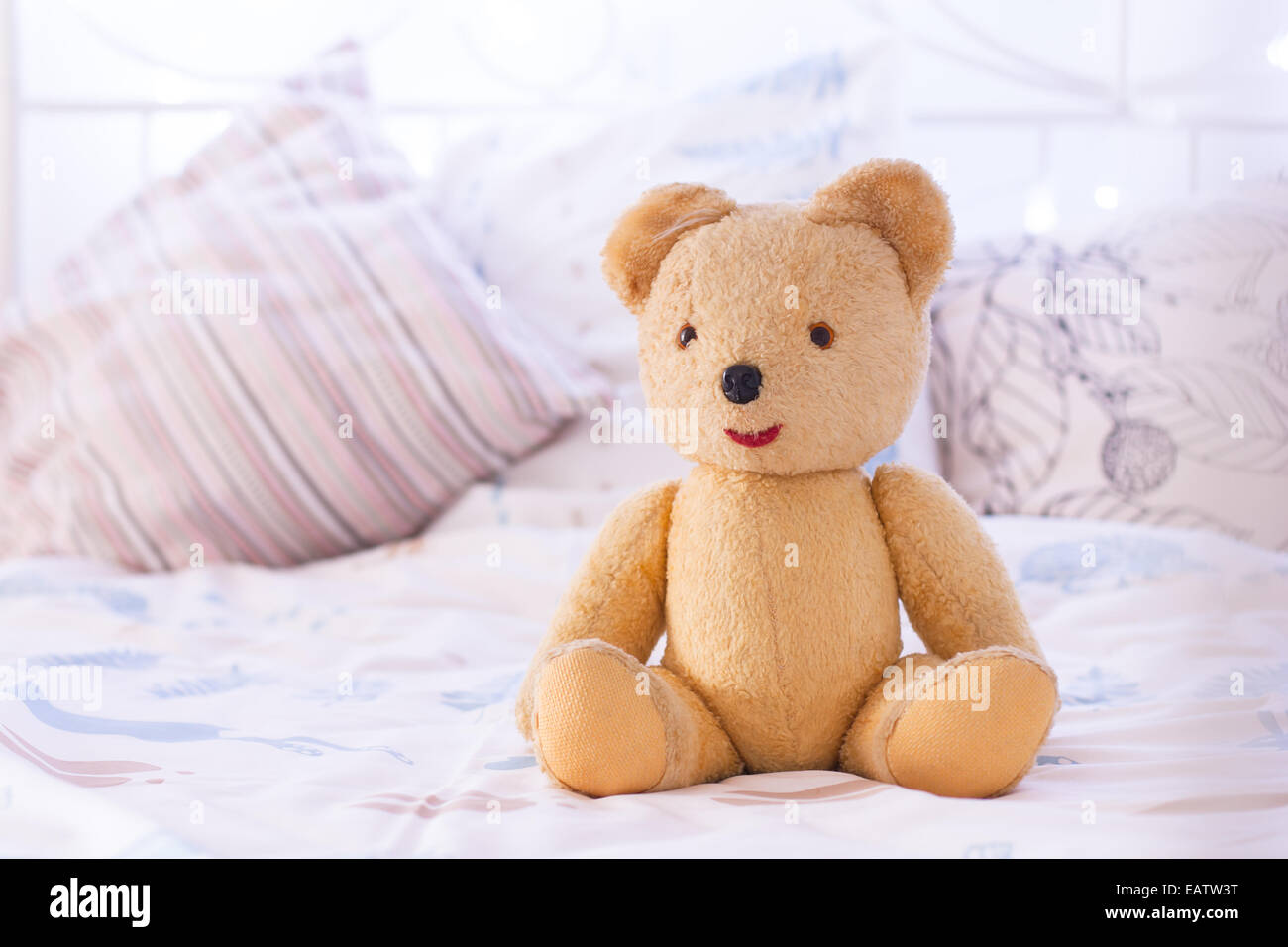 Old fashioned teddy bear on hires stock photography and images Alamy