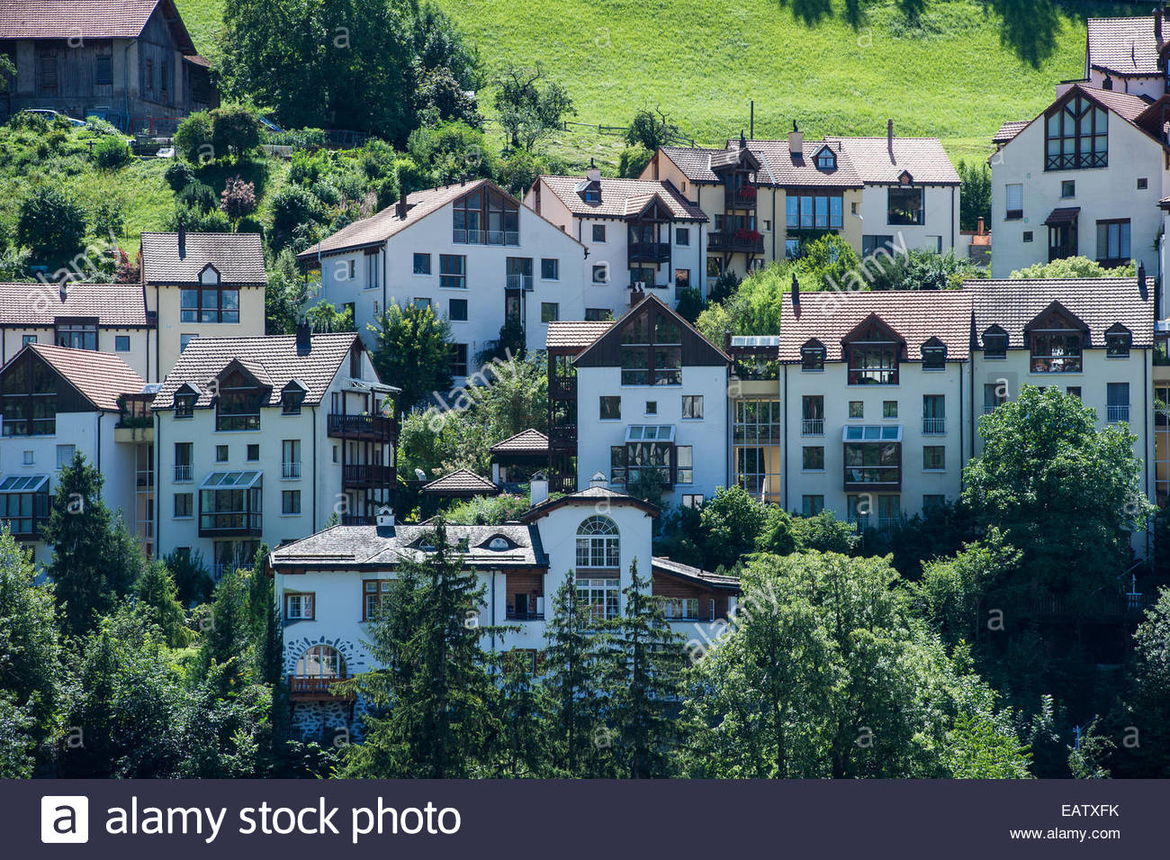 Swiss Homes Stock Photos & Swiss Homes Stock Images Alamy