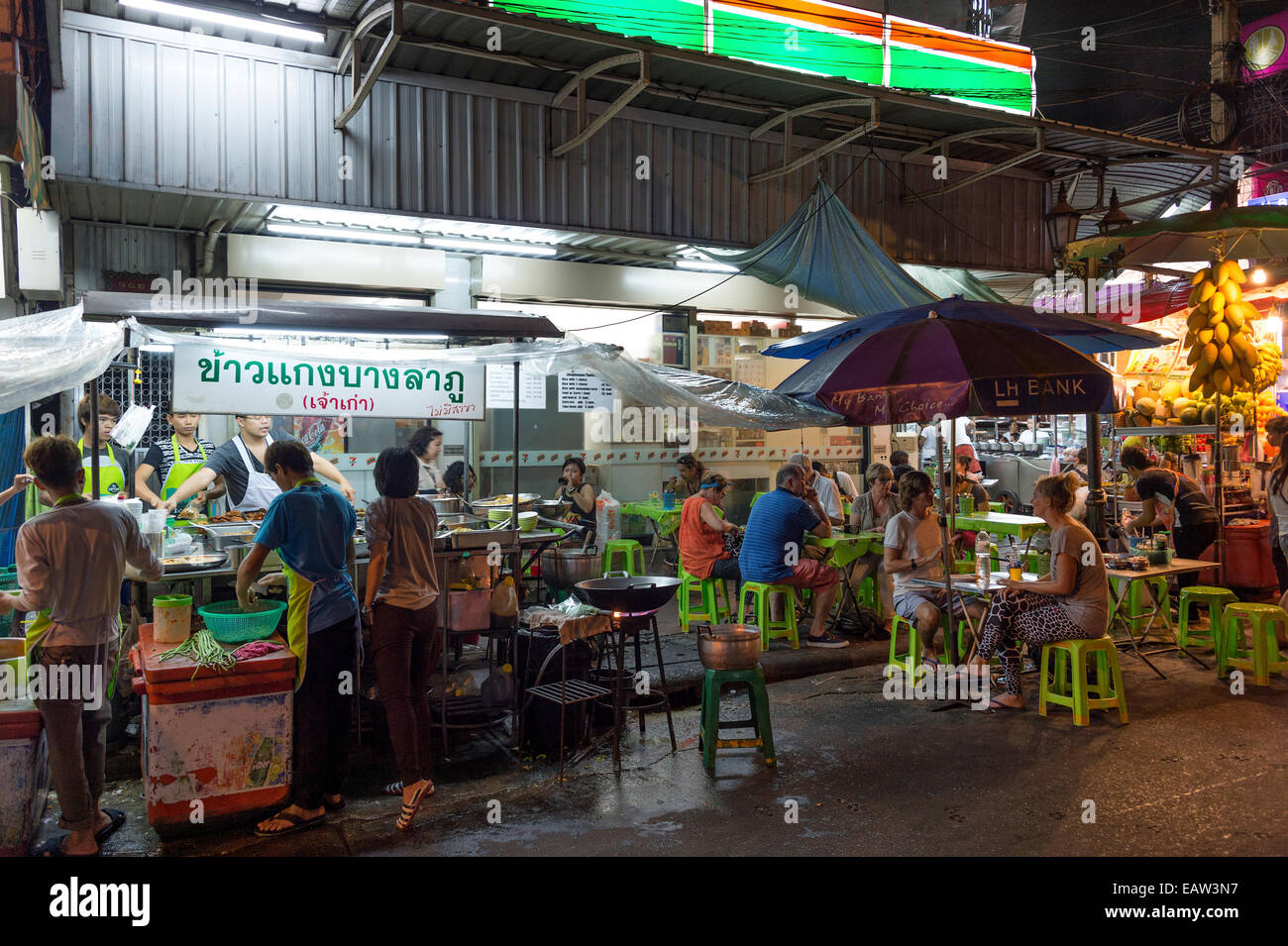 Street food in Bangkok, Thailand Stock Photo