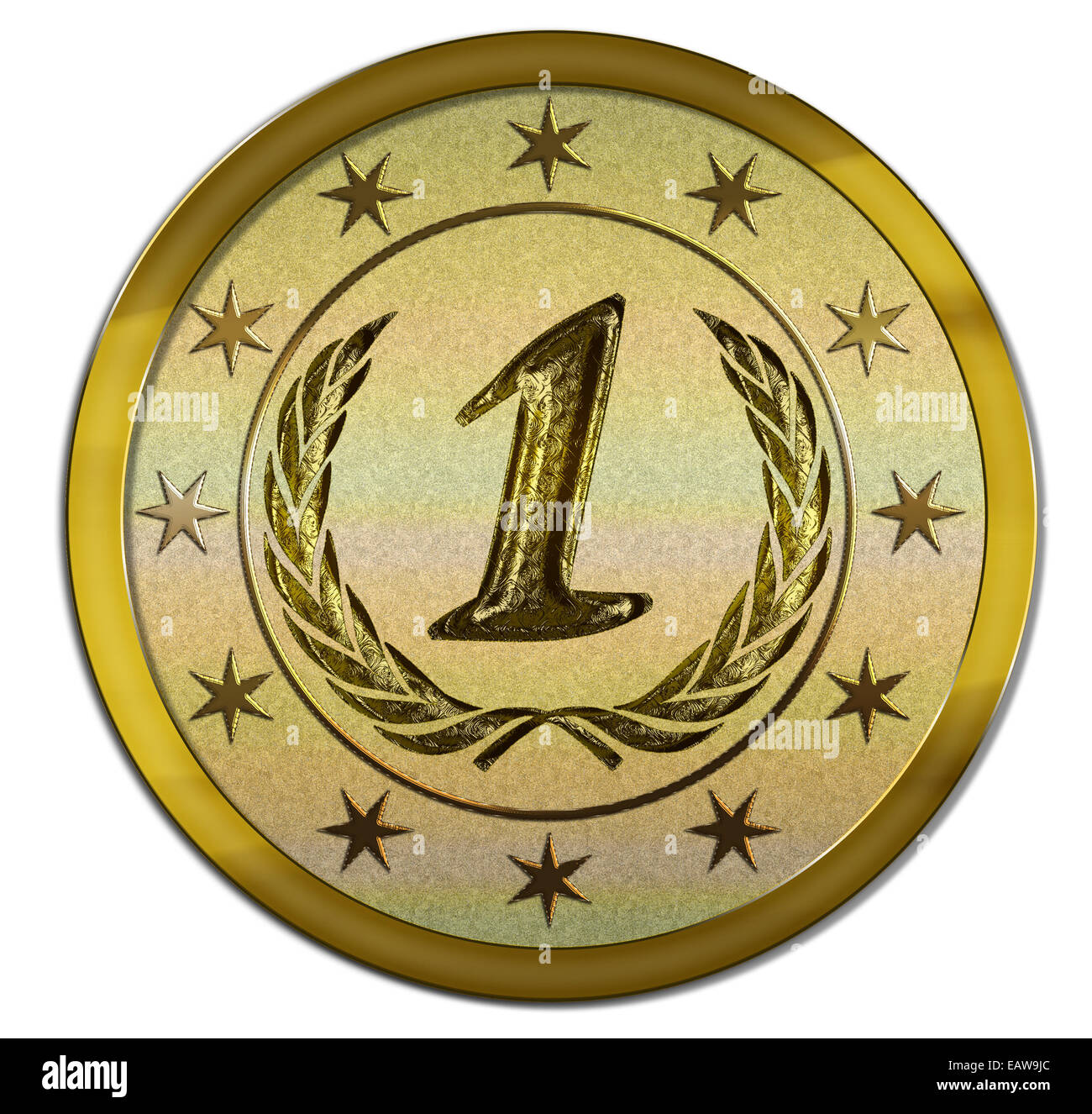 Gold medal position Cut Out Stock Images & Pictures - Alamy