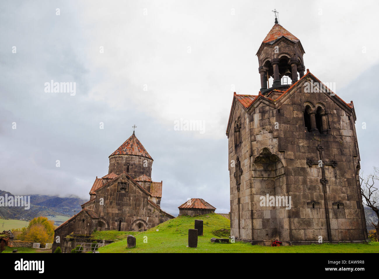 Monastery Complex of Haghpat located in Haghpat village at Lori Province of Armenia Stock Photo