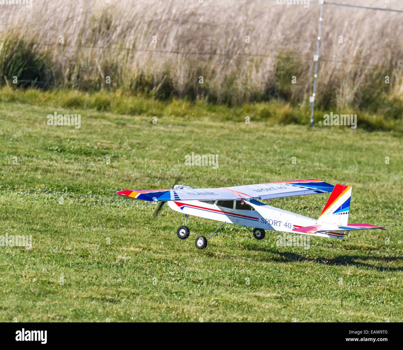 Radio Control RC airplane flying hobby Stock Photo Alamy