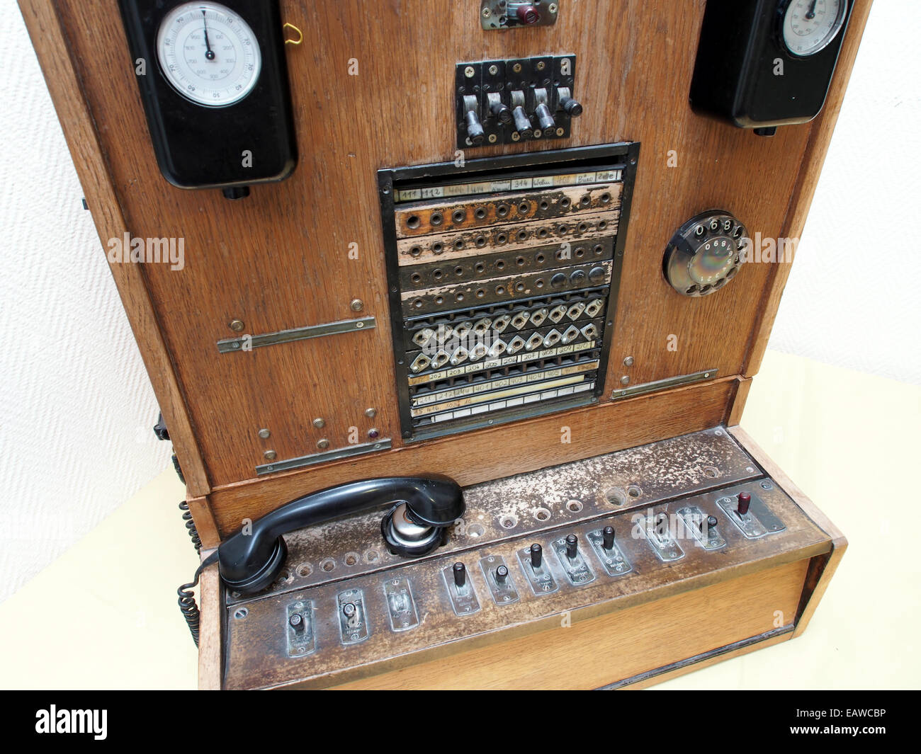 Siemens telephone switch, pic07 Stock Photo Alamy