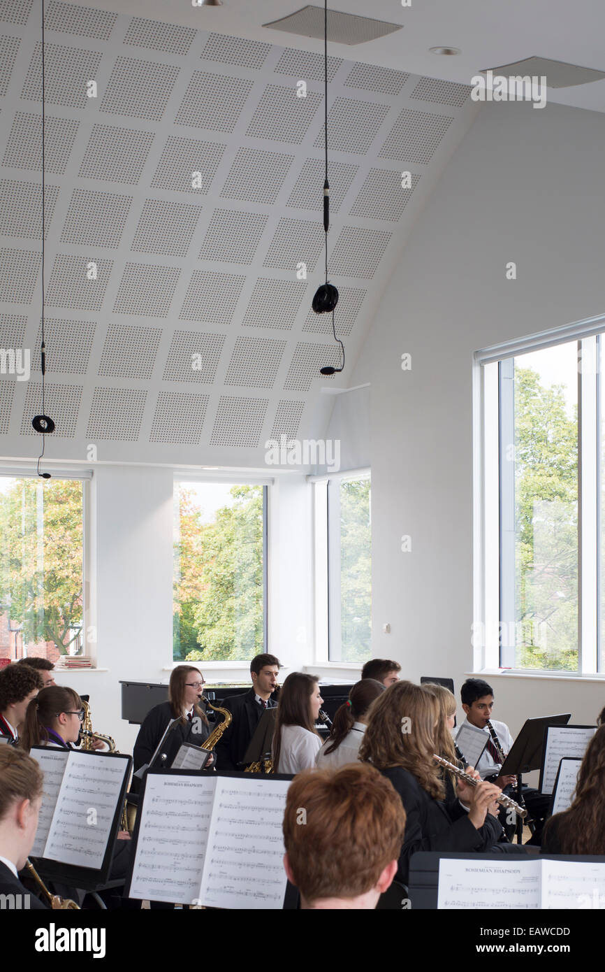 Music Building, Hymers College, Hull, United Kingdom. Architect ...