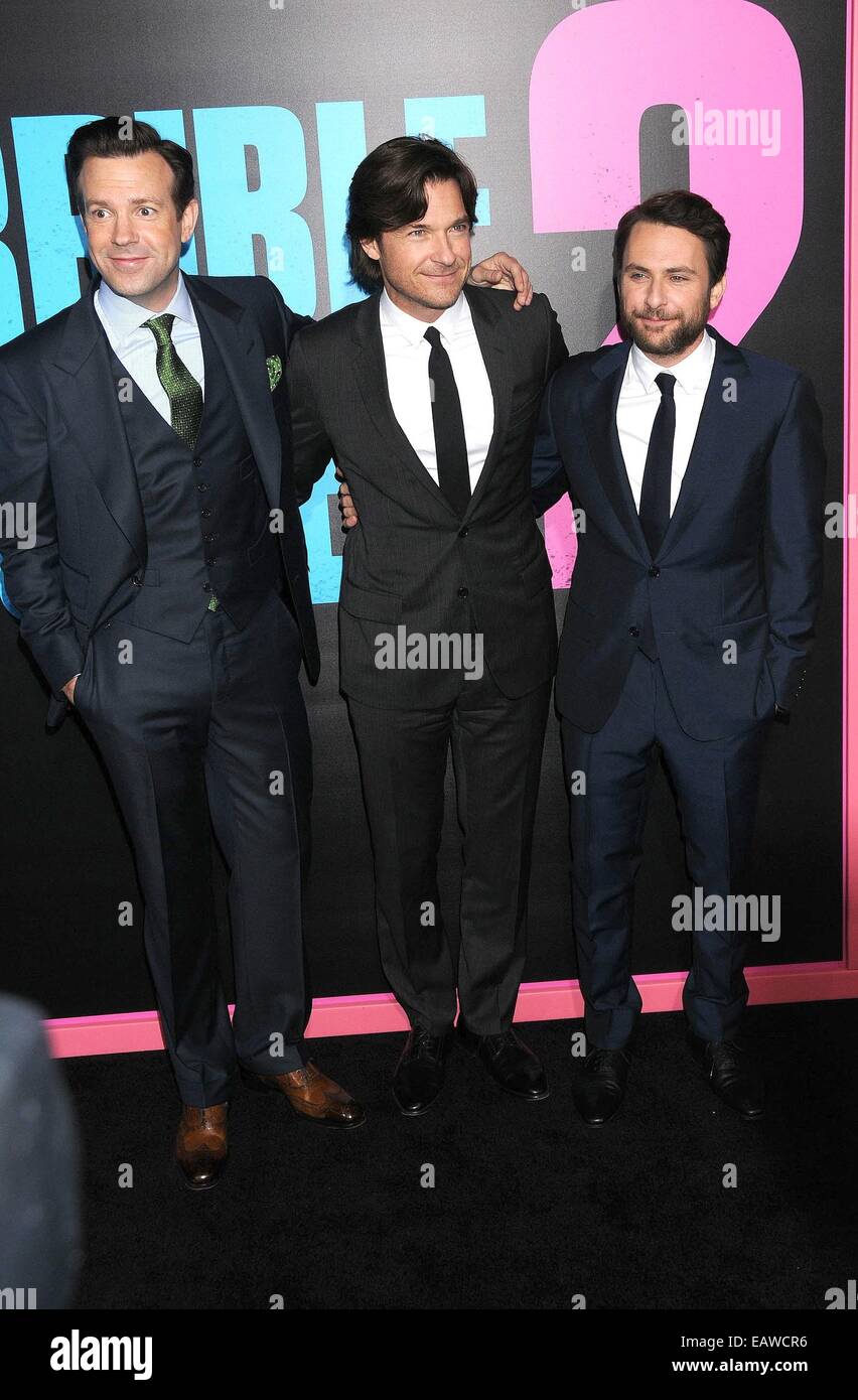 Jason bateman charlie day jason hi-res stock photography and