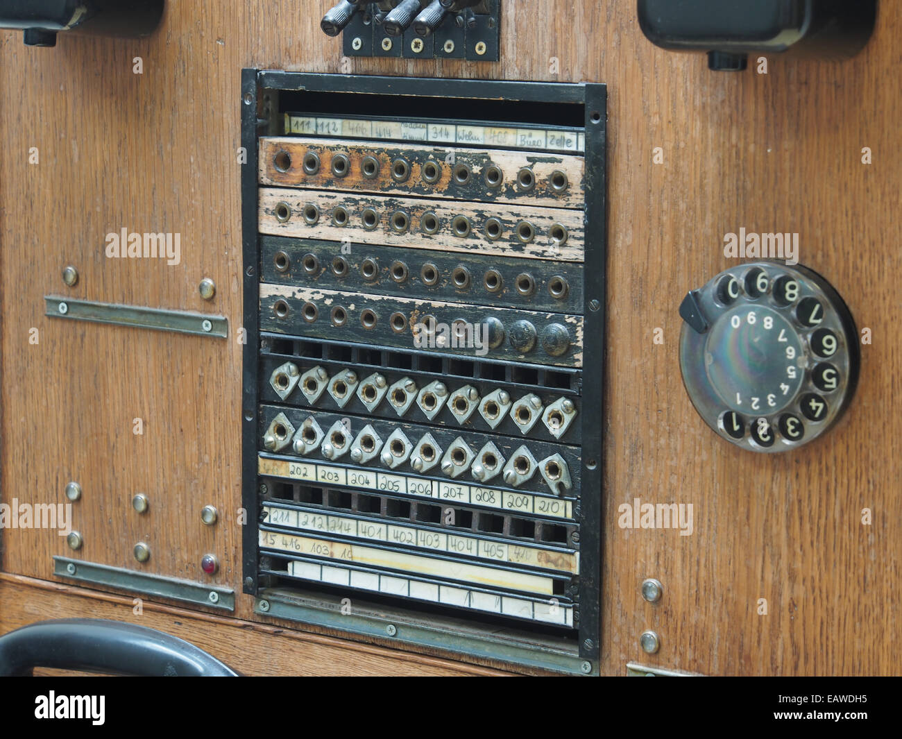 Siemens telephone switch, pic11 Stock Photo Alamy