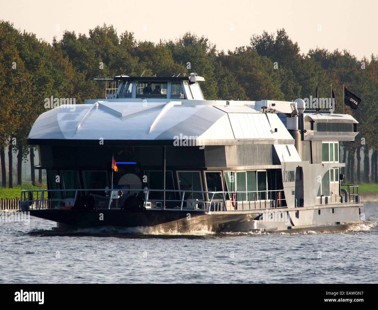 OCEANADIVA Futura (ENI 02328645) at the Amsterdam-Rhine Canal, pic1 Stock Photo