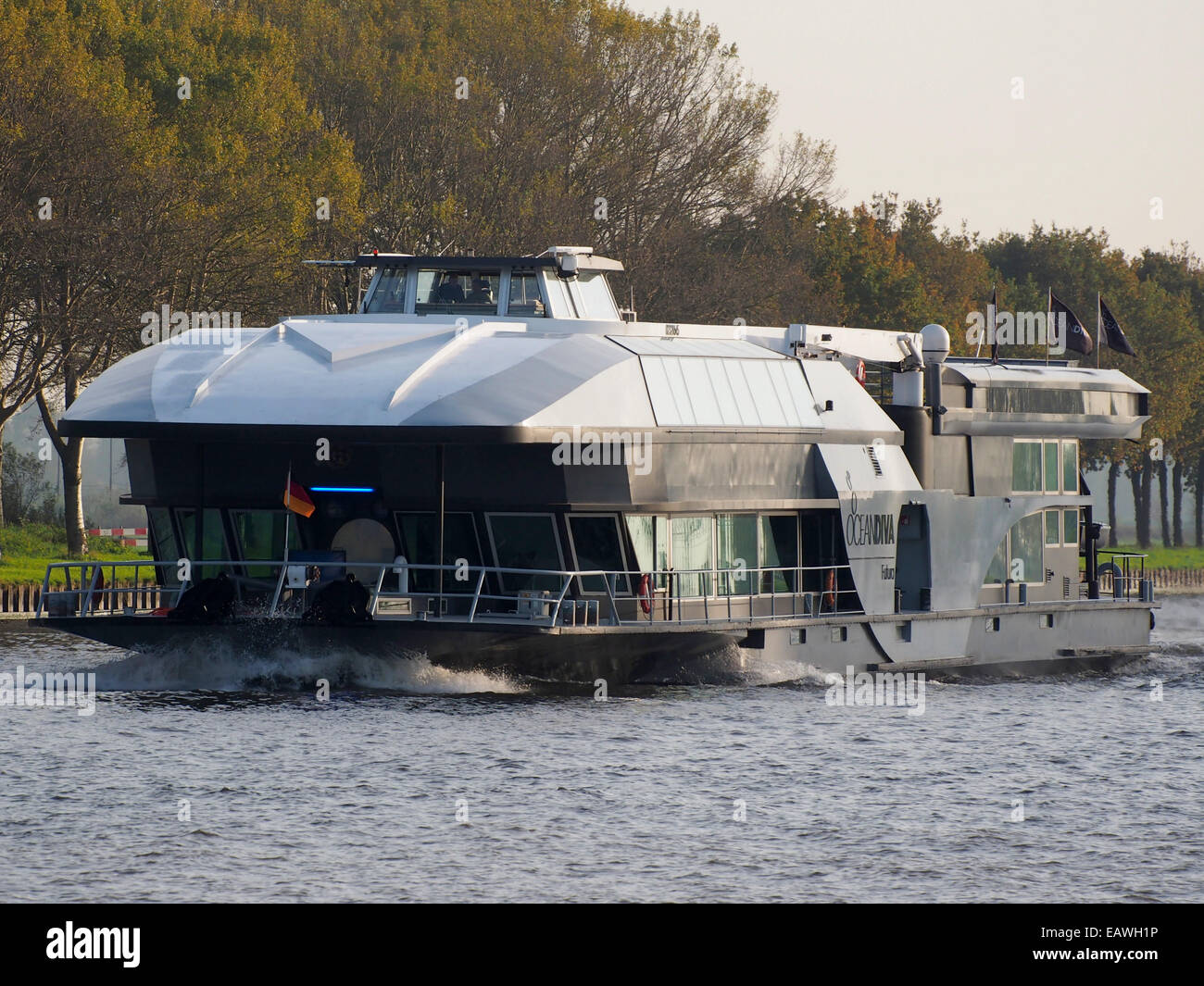 OCEANADIVA Futura (ENI 02328645) at the Amsterdam-Rhine Canal, pic2 Stock Photo