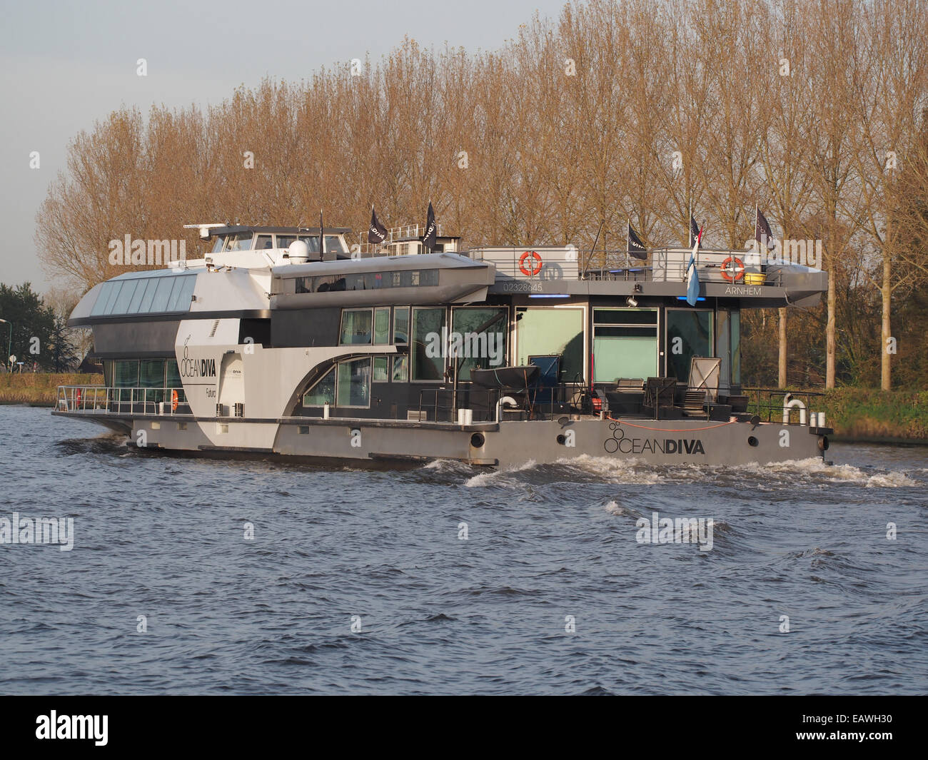 OCEANADIVA Futura (ENI 02328645) at the Amsterdam-Rhine Canal, pic3 Stock Photo