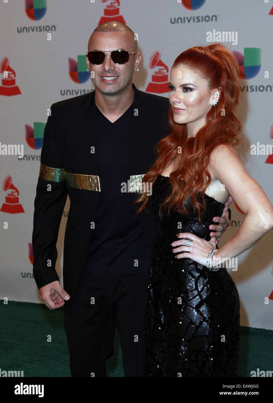 Las Vegas, Nevada, USA. 20th Nov, 2014. Rapper Wisin attends the 2014 ...