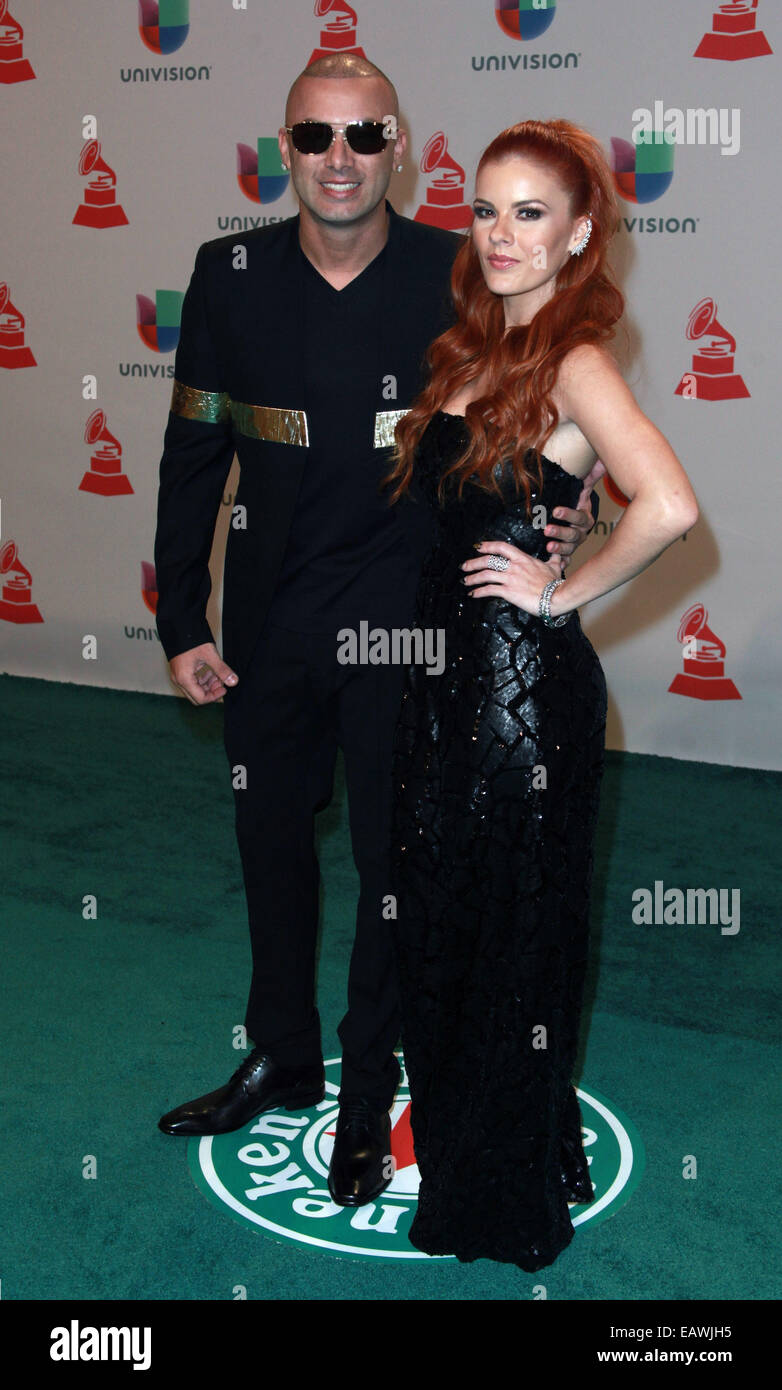 Las Vegas, Nevada, USA. 20th Nov, 2014. Rapper Wisin attends the 2014 ...