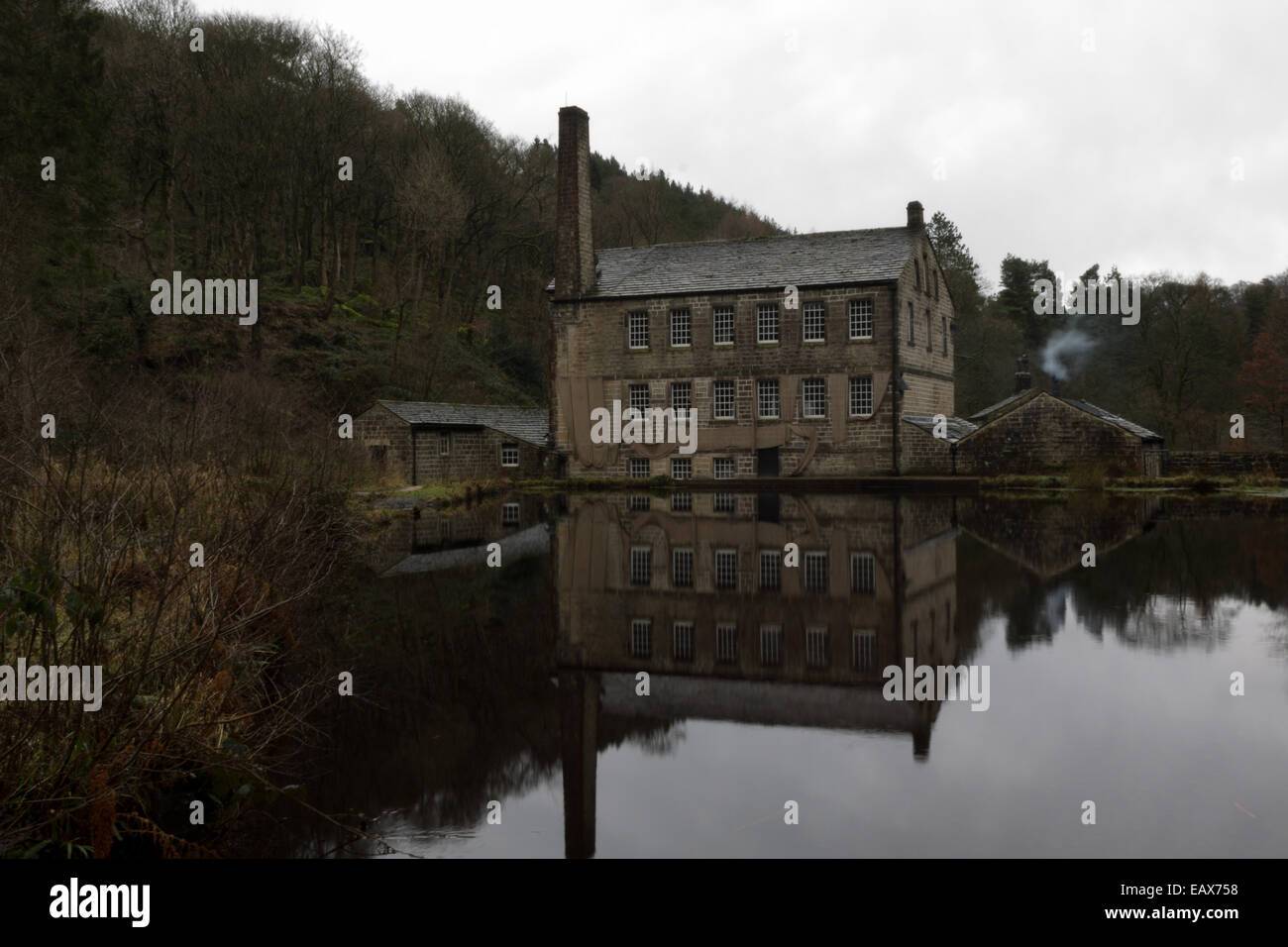 Gibson Mill at Hardcastle Crags, Yorkshire Stock Photo - Alamy