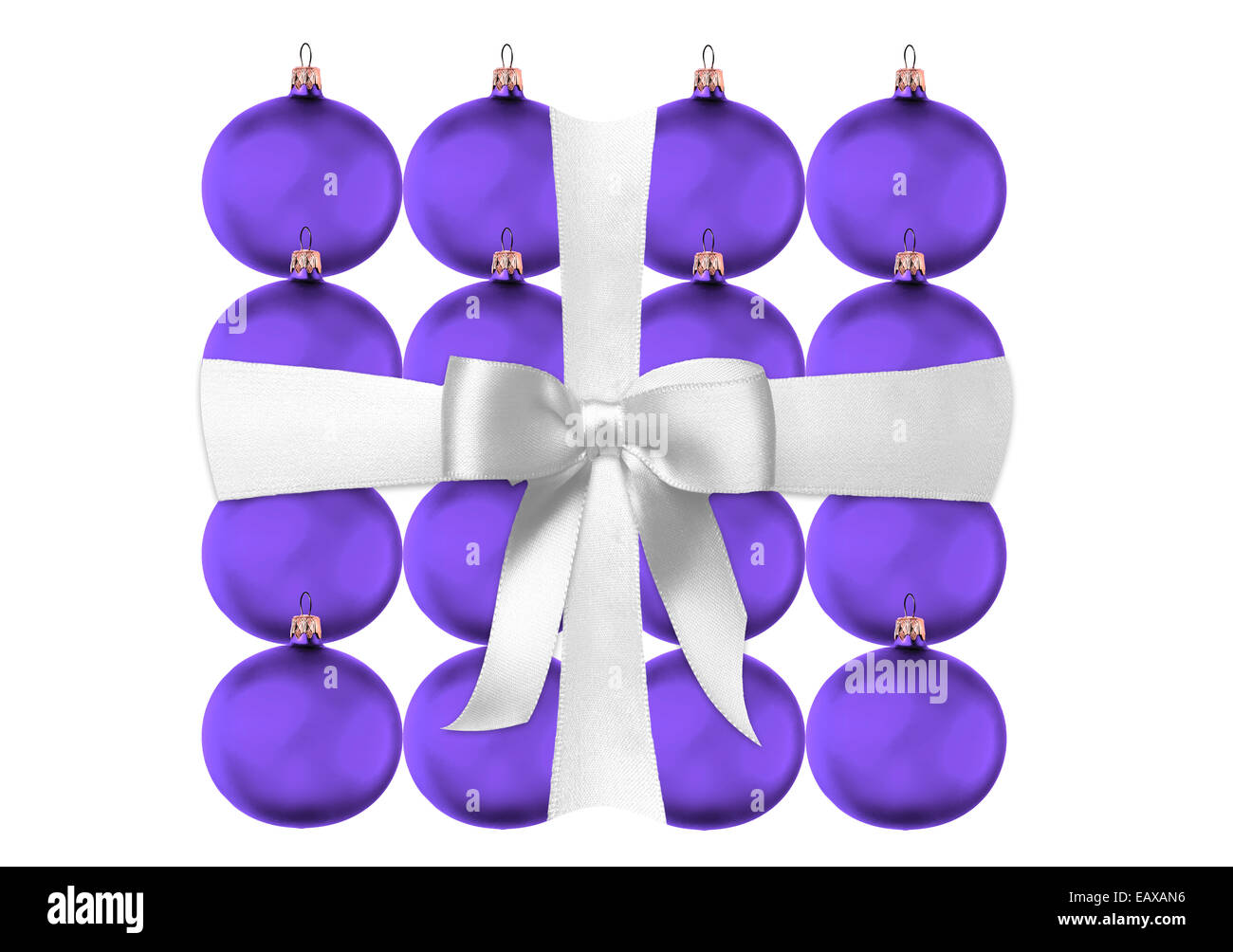Christmas Baubles decoration Stock Photo